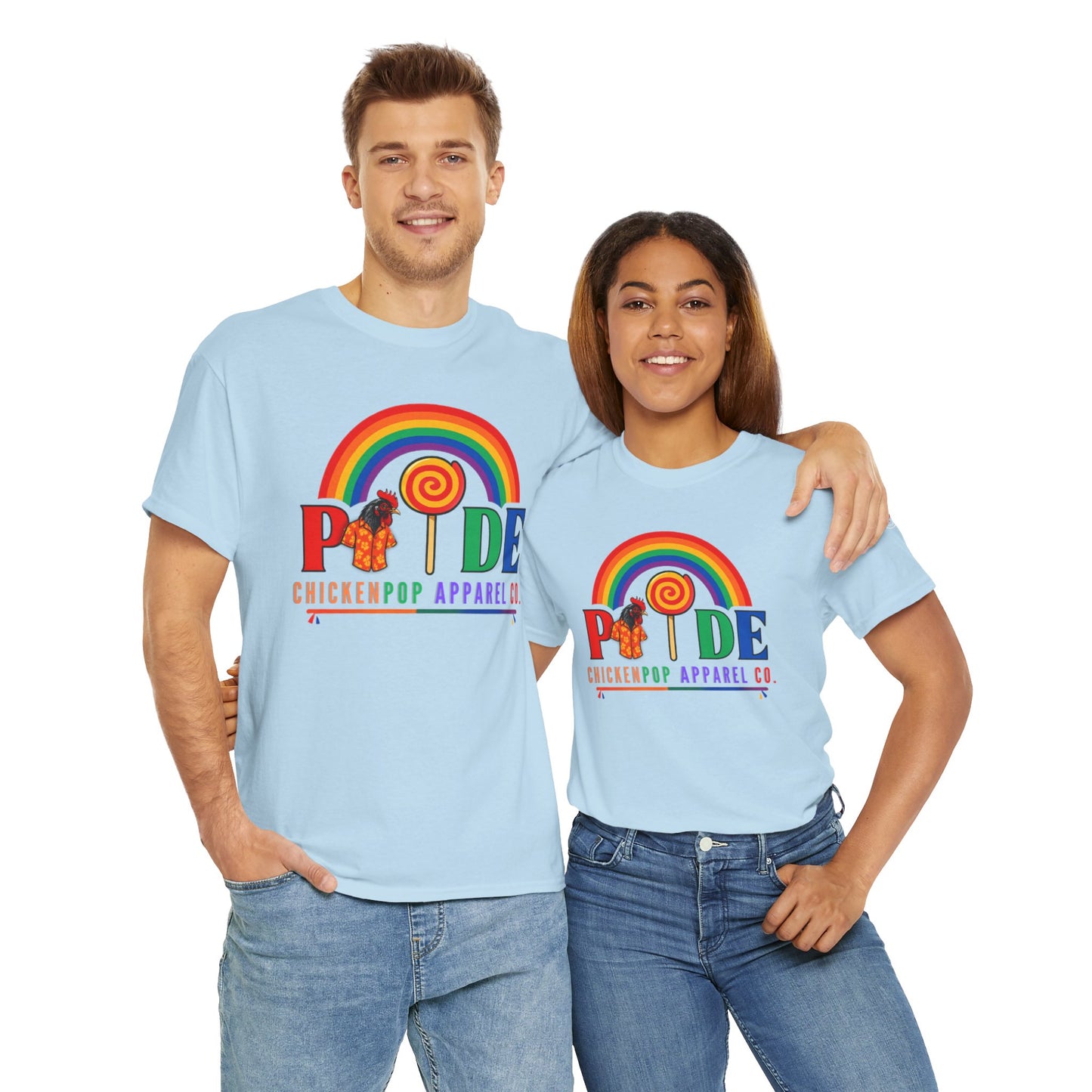 Big Chick Energy Pride Edition Tee - Coop Daddy Swings Both Ways (Unisex)