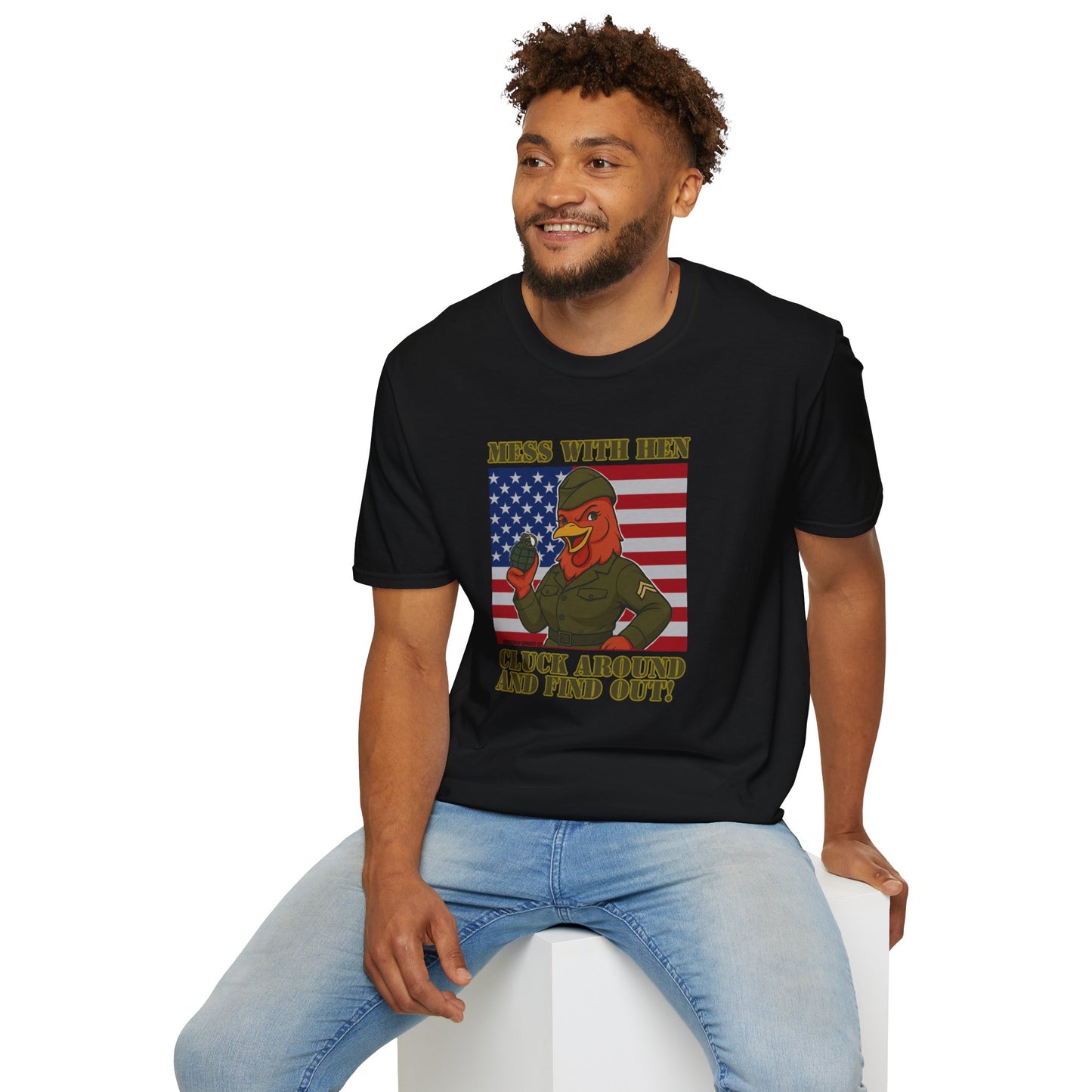 Mess With Hen T-Shirt – Fierce Funny Chicken Tee for Bold Women with Attitude | ChickenPop Apparel