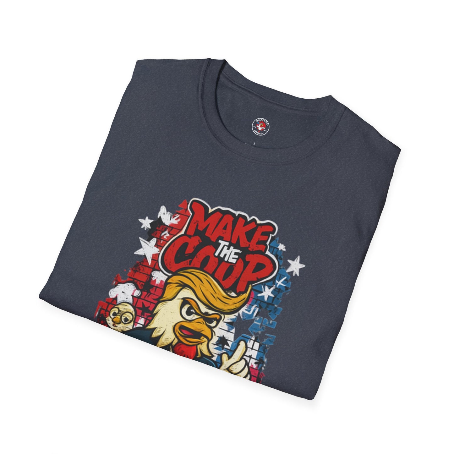 Cock-a-doodle-Don T-Shirt β Make the Coop Great Again | Funny Political Chicken Shirt by ChickenPop Apparel