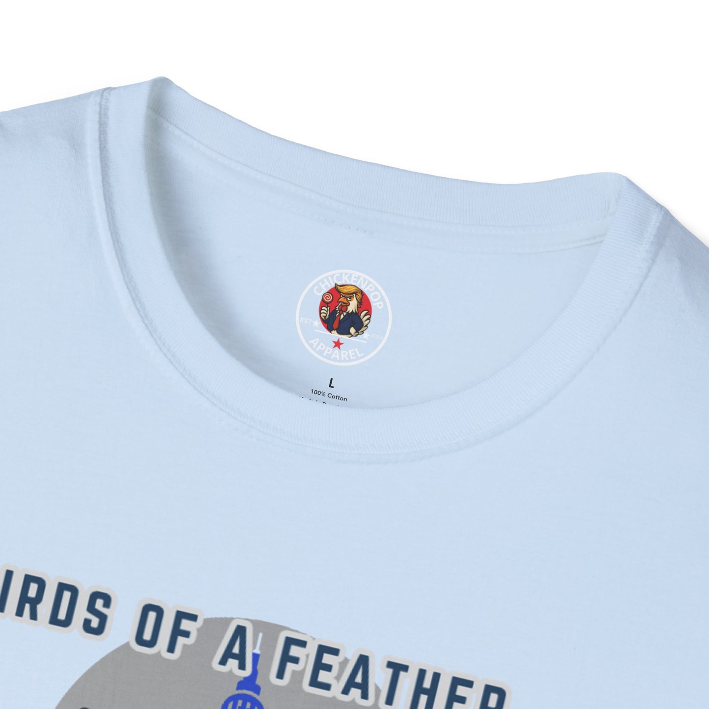 Birds of a Feather Storm Together T-Shirt – Funny Political Satire Tee for Free Thinkers & Rebel Minds