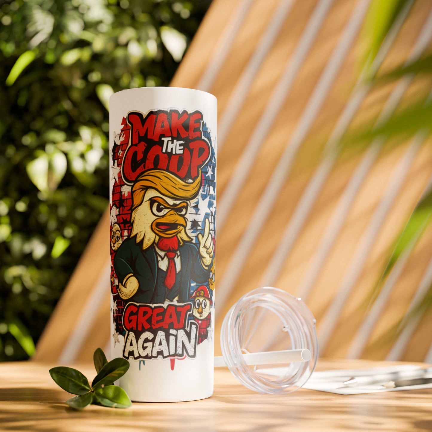 Make the Coop Great Again Cock-a-Doodle Don 20 oz. Tumbler with straw Gifts, Summer Vibes, Party Essentials