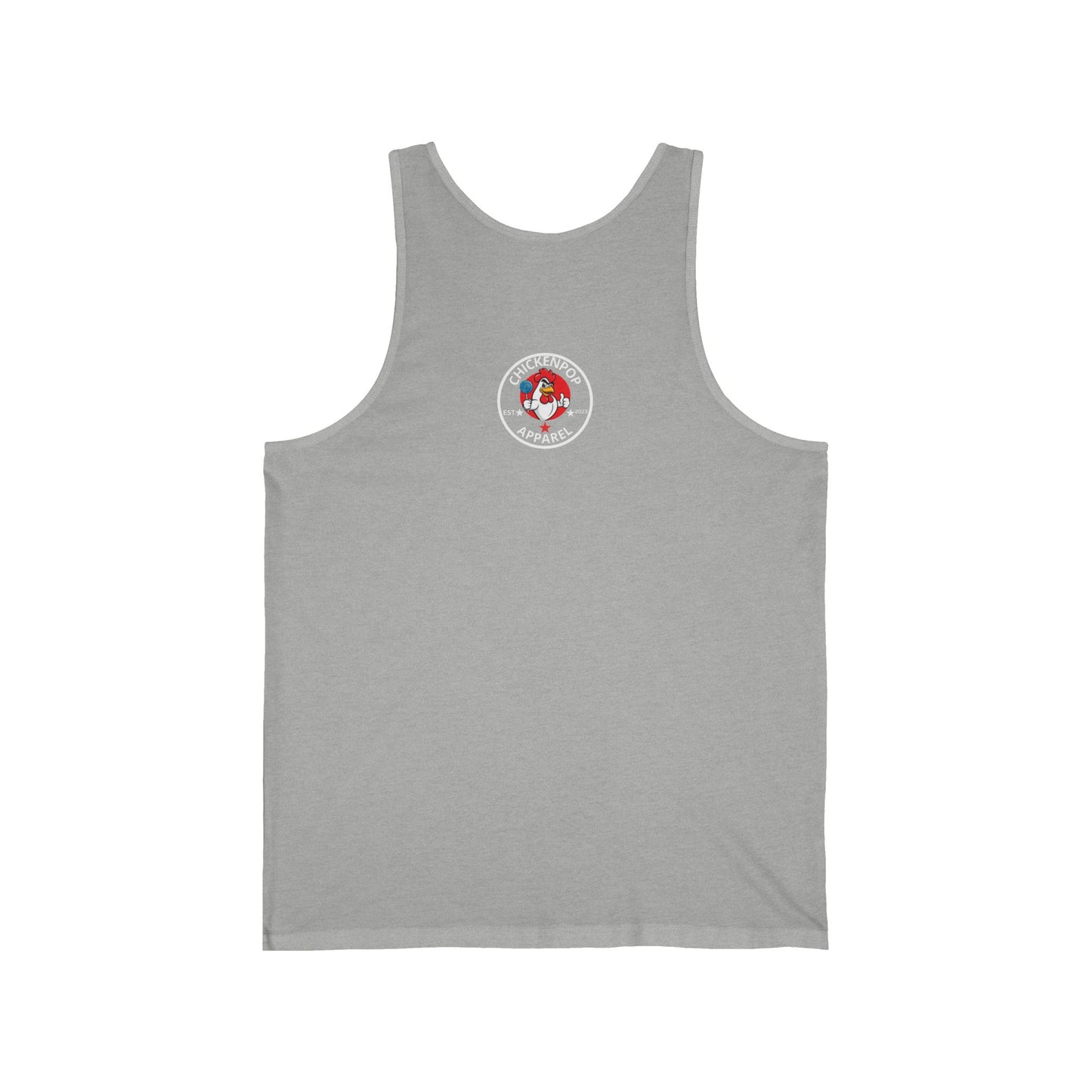 Big Chick Energy Summer Tank, Unisex Jersey Tank Top, Summer Apparel, Beachwear, Festival Top, Casual Wear