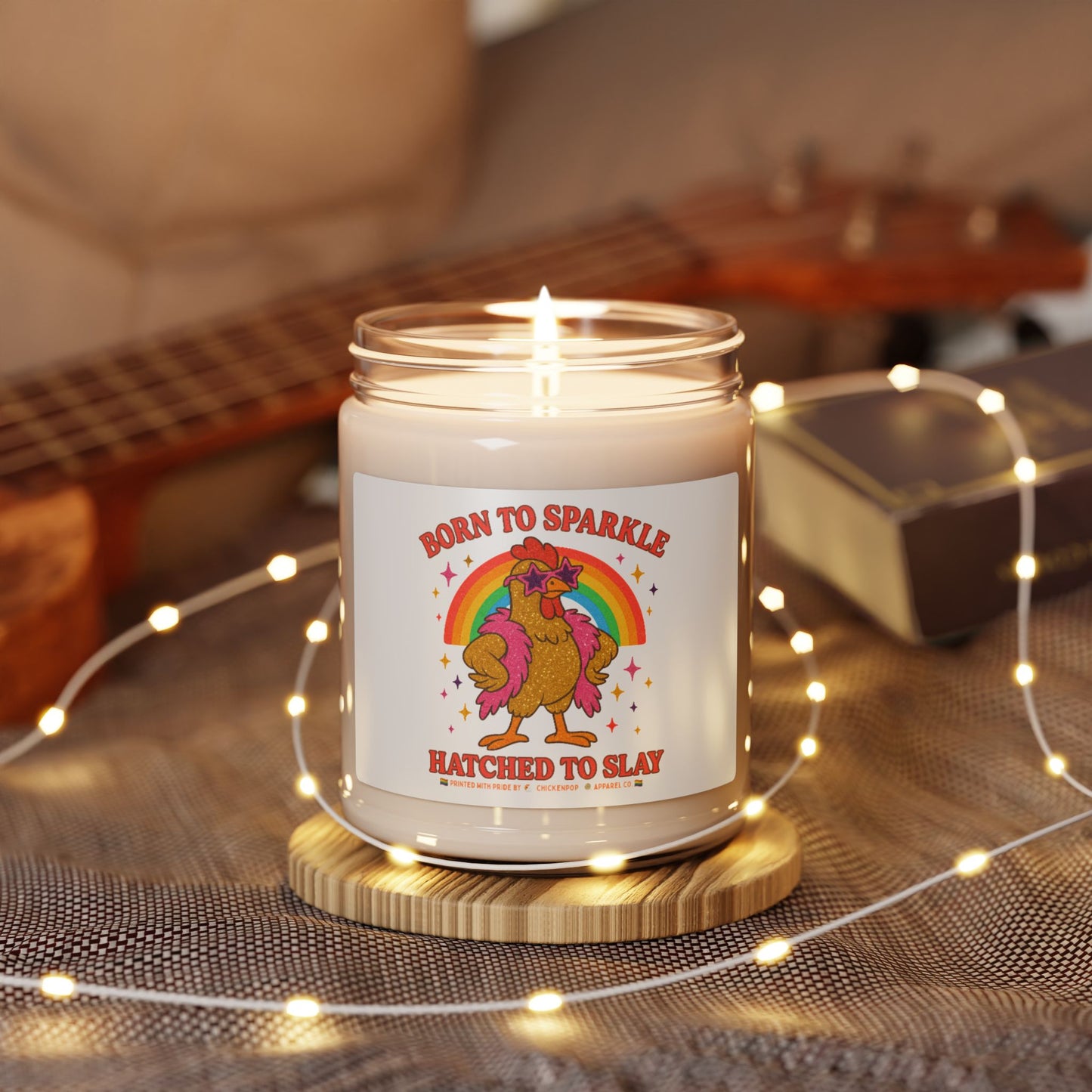 Born to Sparkle Pride Month Scented Soy Candle