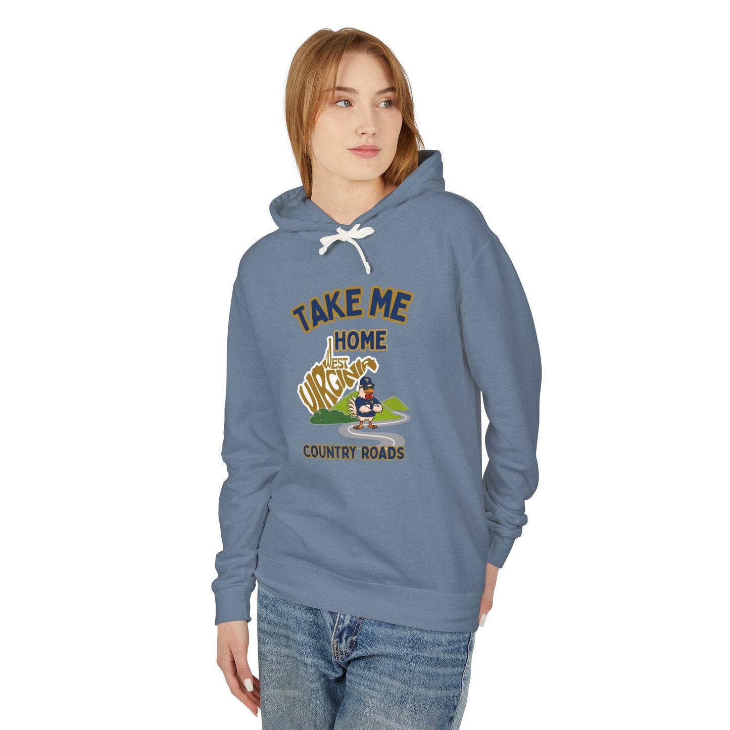 🎶Take Me Home Country Roads 🎵 Hoodie – Bold Graphic Pullover with Relaxed Fit | Unisex Streetwear