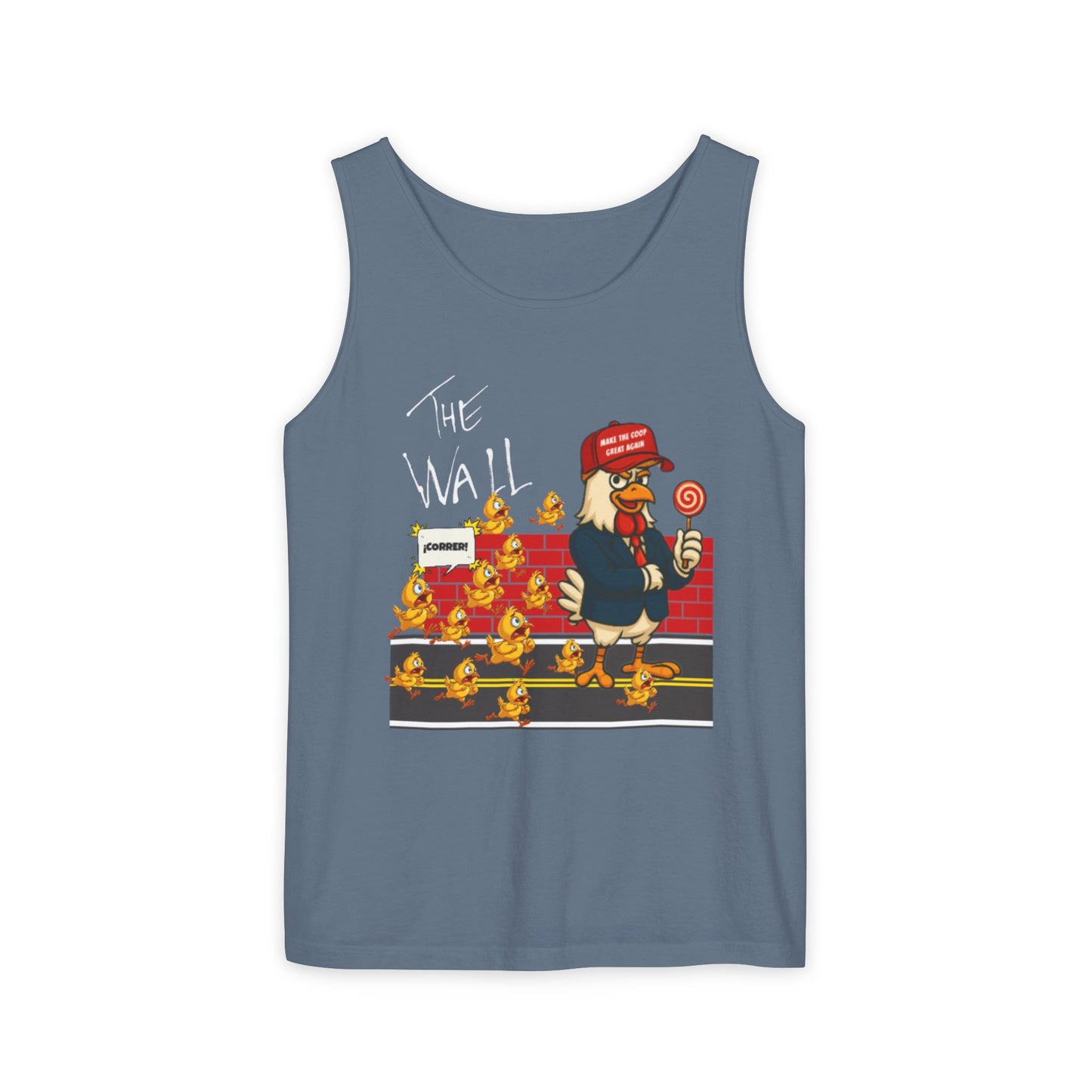 Another Chick Thru The Wall| Political Satire Sleeveless Tee
