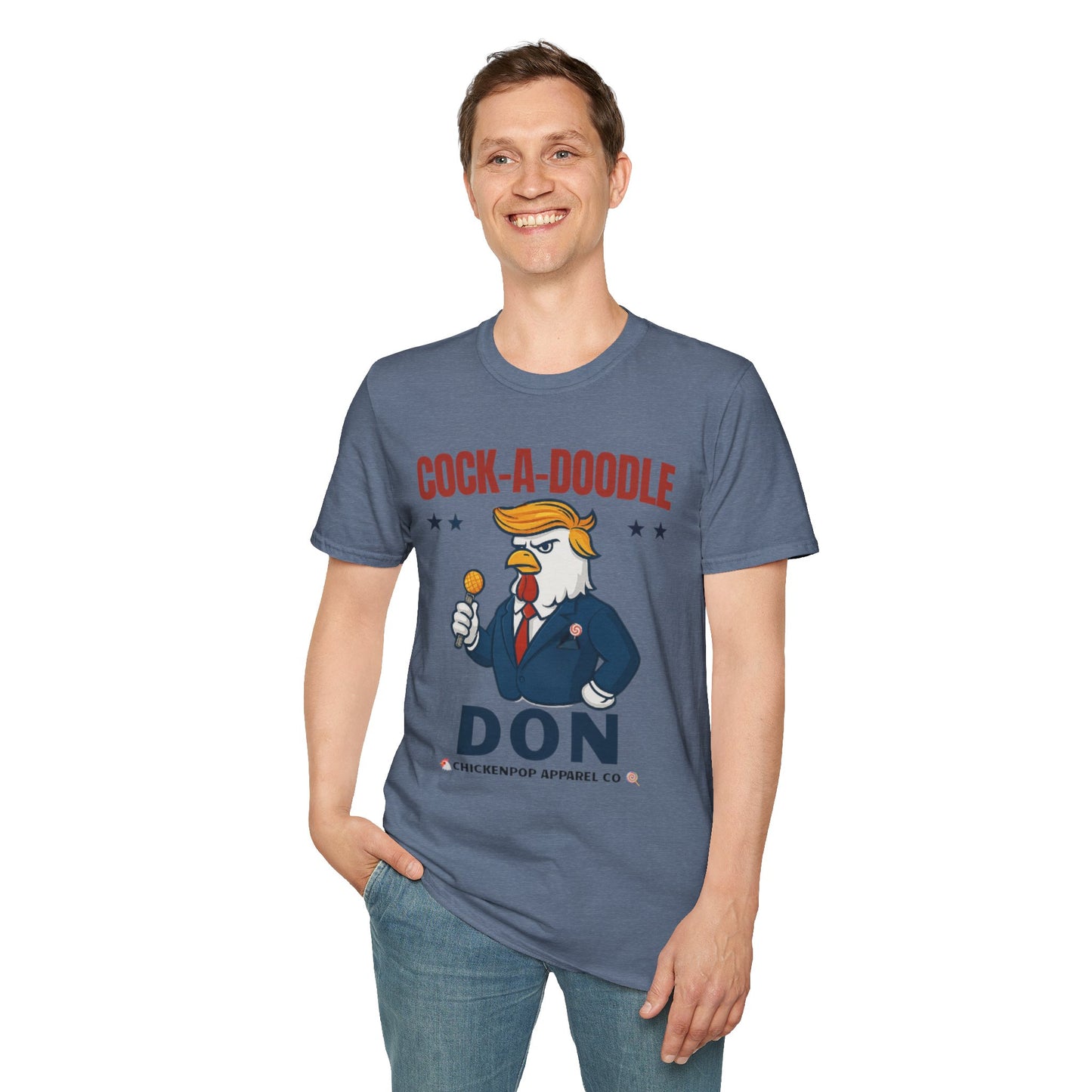 Cock-a-Doodle-Don T-Shirt – Pocket Pop Edition
