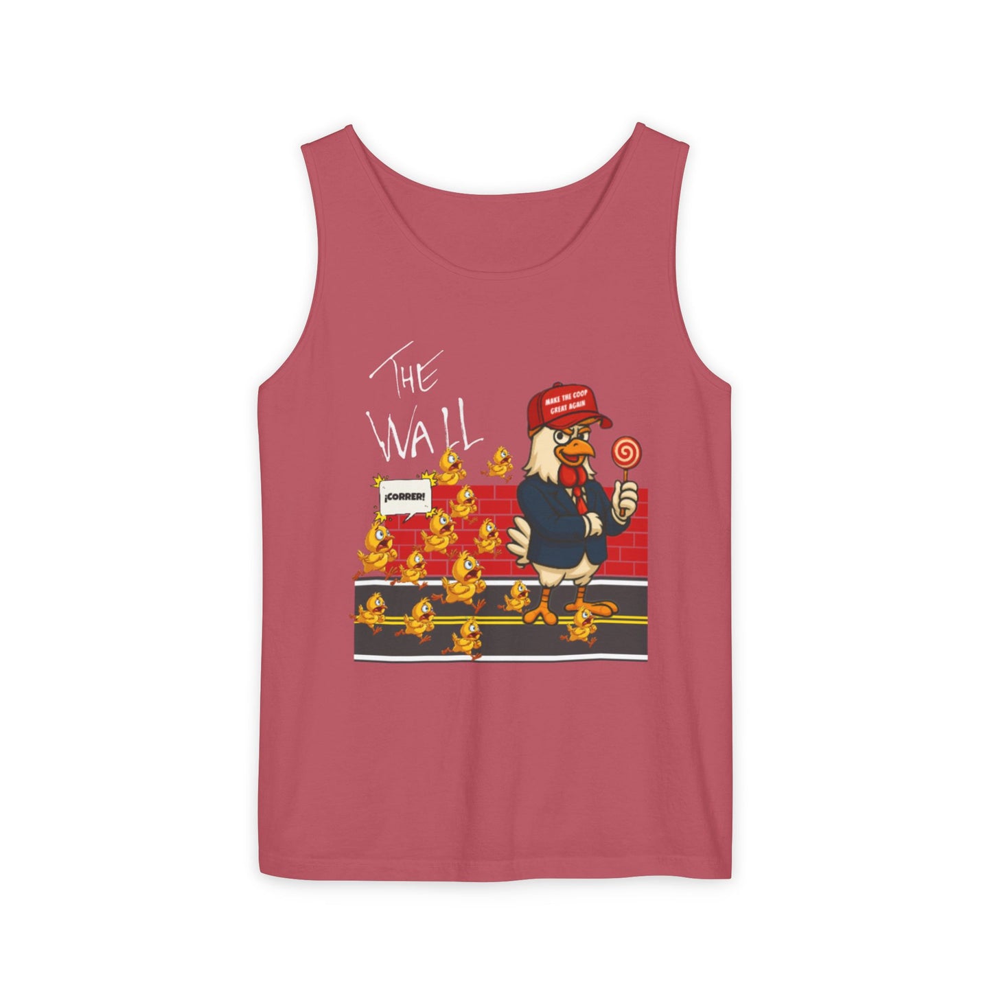 Another Chick Thru The Wall| Political Satire Sleeveless Tee