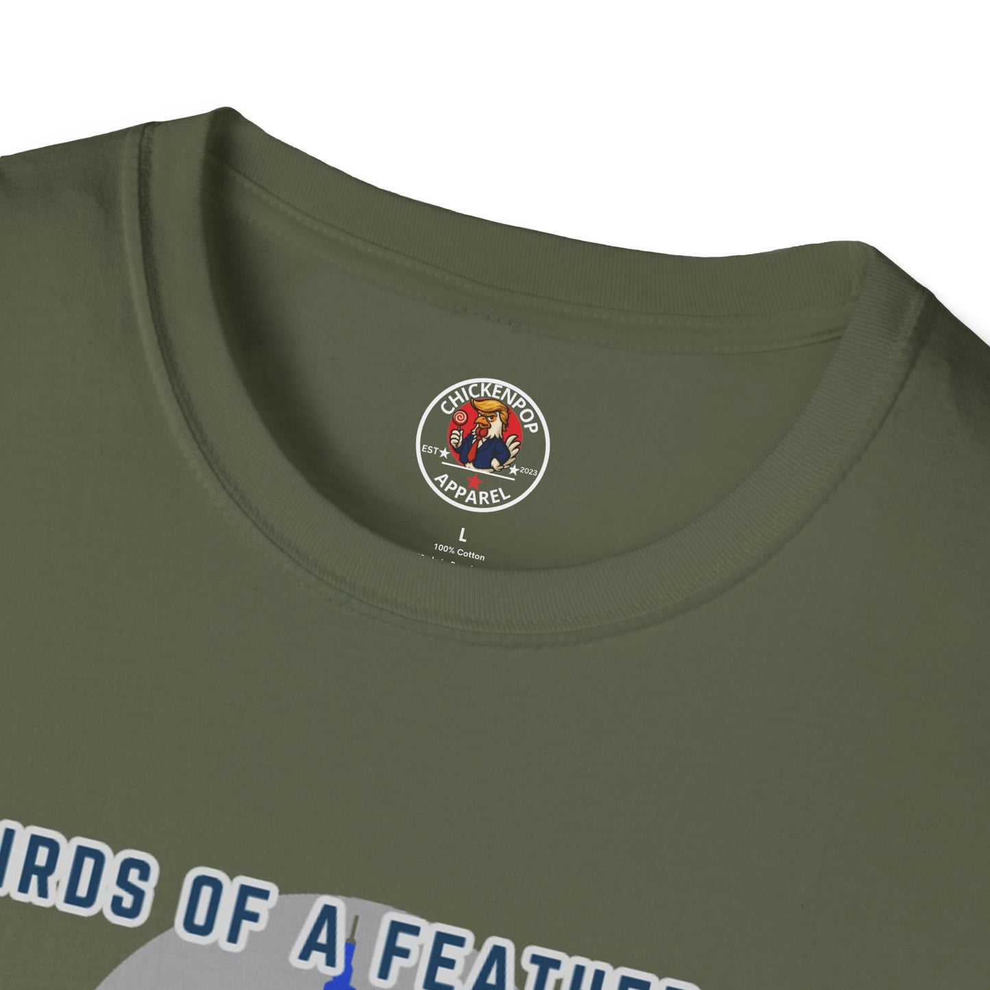 Birds of a Feather Storm Together T-Shirt – Funny Political Satire Tee for Free Thinkers & Rebel Minds