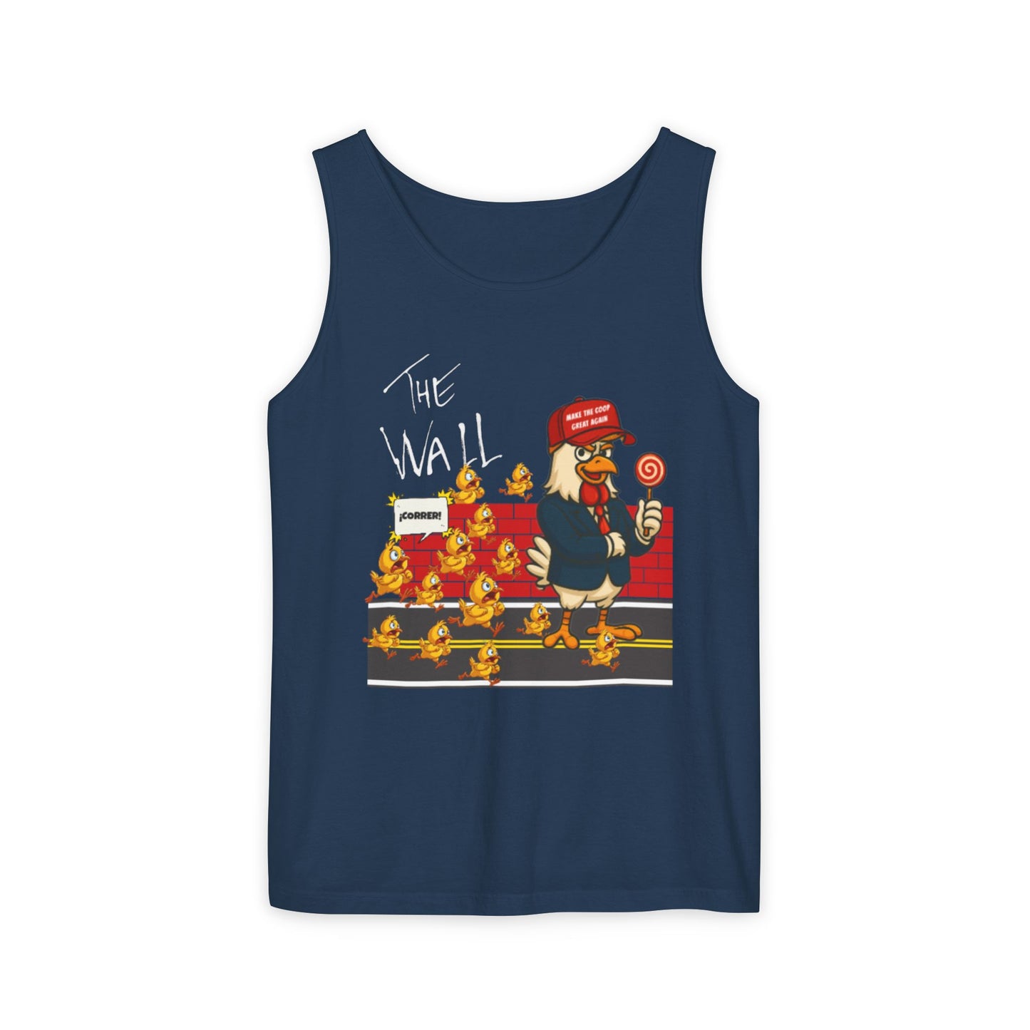Another Chick Thru The Wall| Political Satire Sleeveless Tee