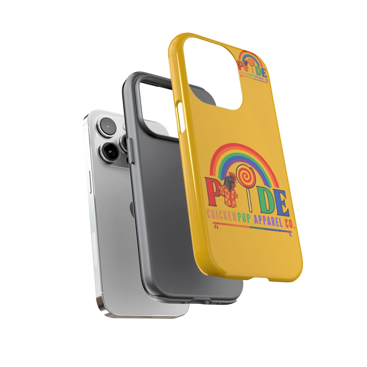 Phone Case - LGBTQ Pride Chicken and Lollipop Logo