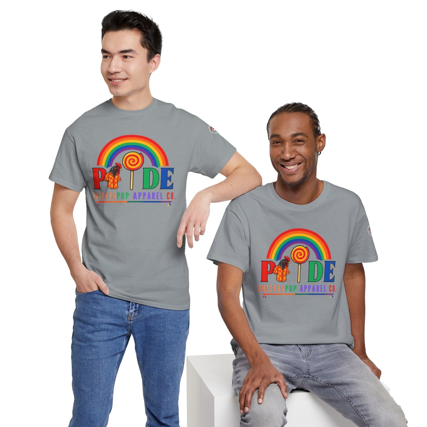 Big Chick Energy Pride Edition Tee - Coop Daddy Swings Both Ways (Unisex)
