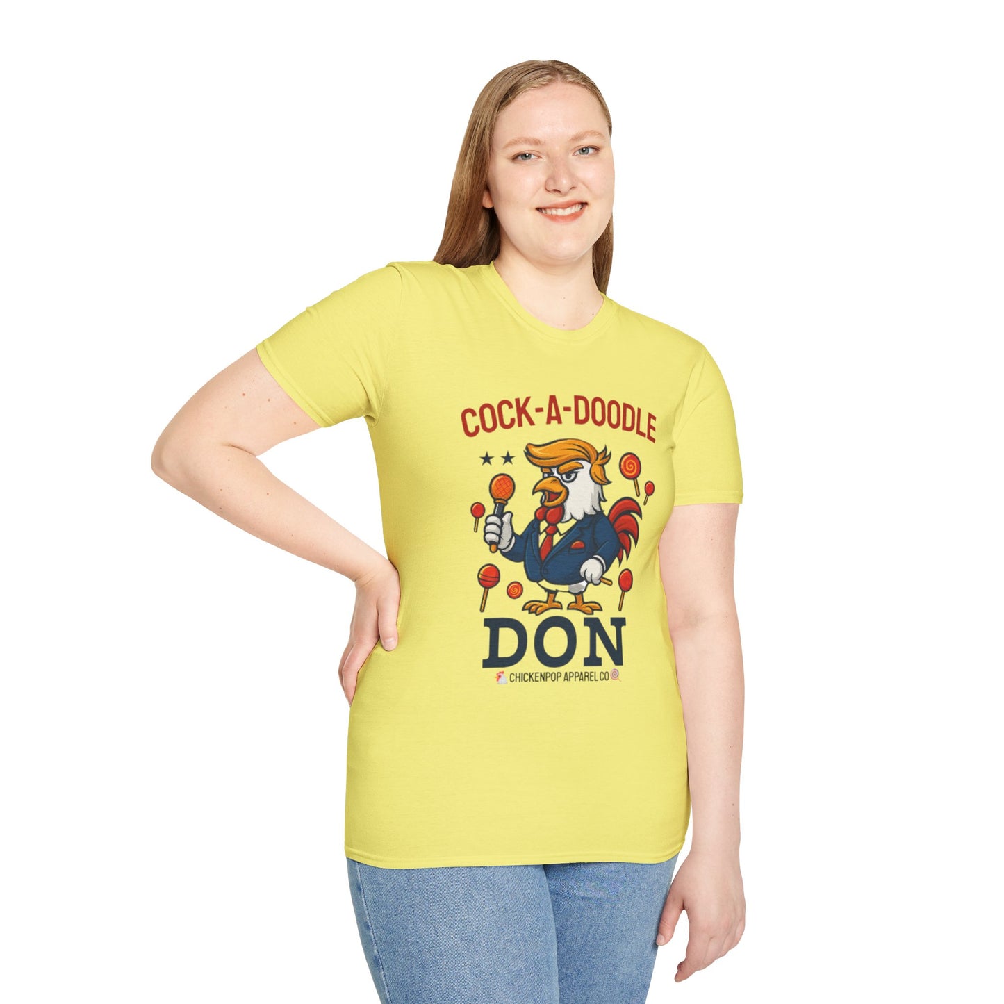 Cock-a-Doodle-Don T-Shirt – Lollipop Drop Edition