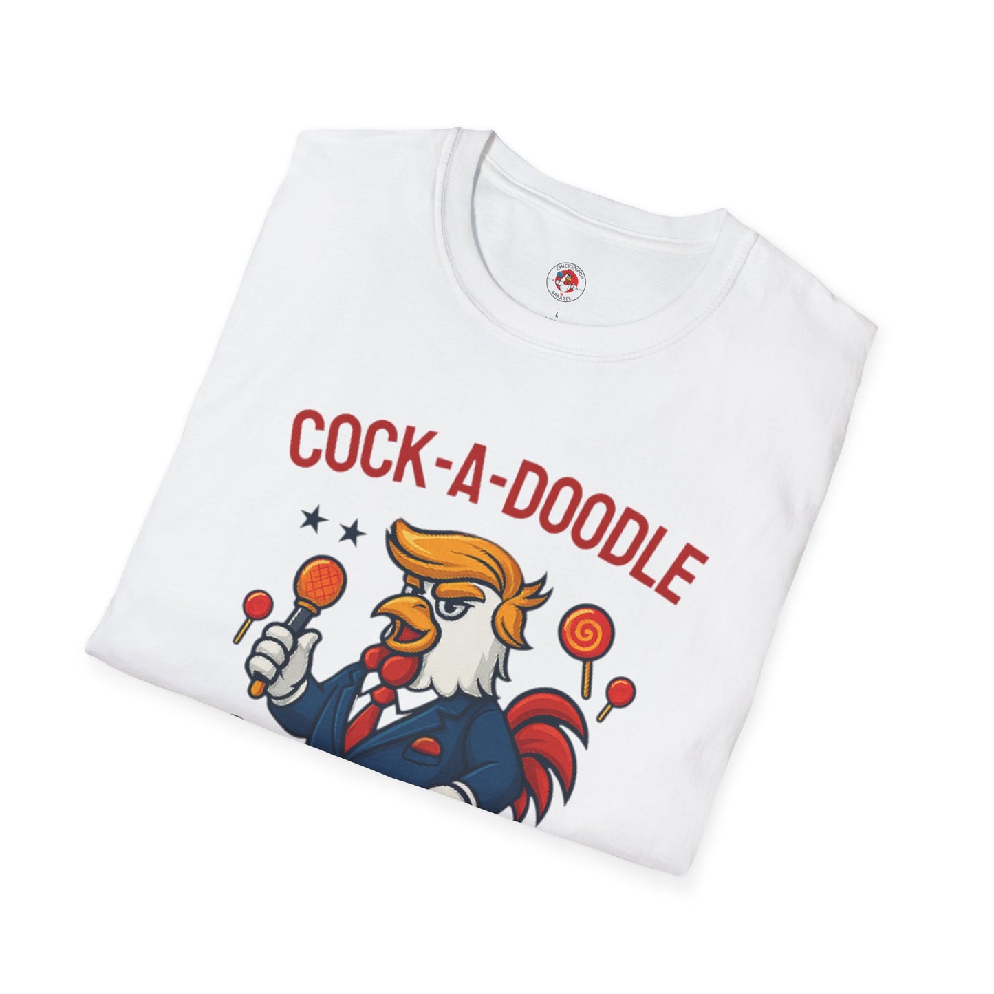 Cock-a-Doodle-Don T-Shirt – Lollipop Drop Edition