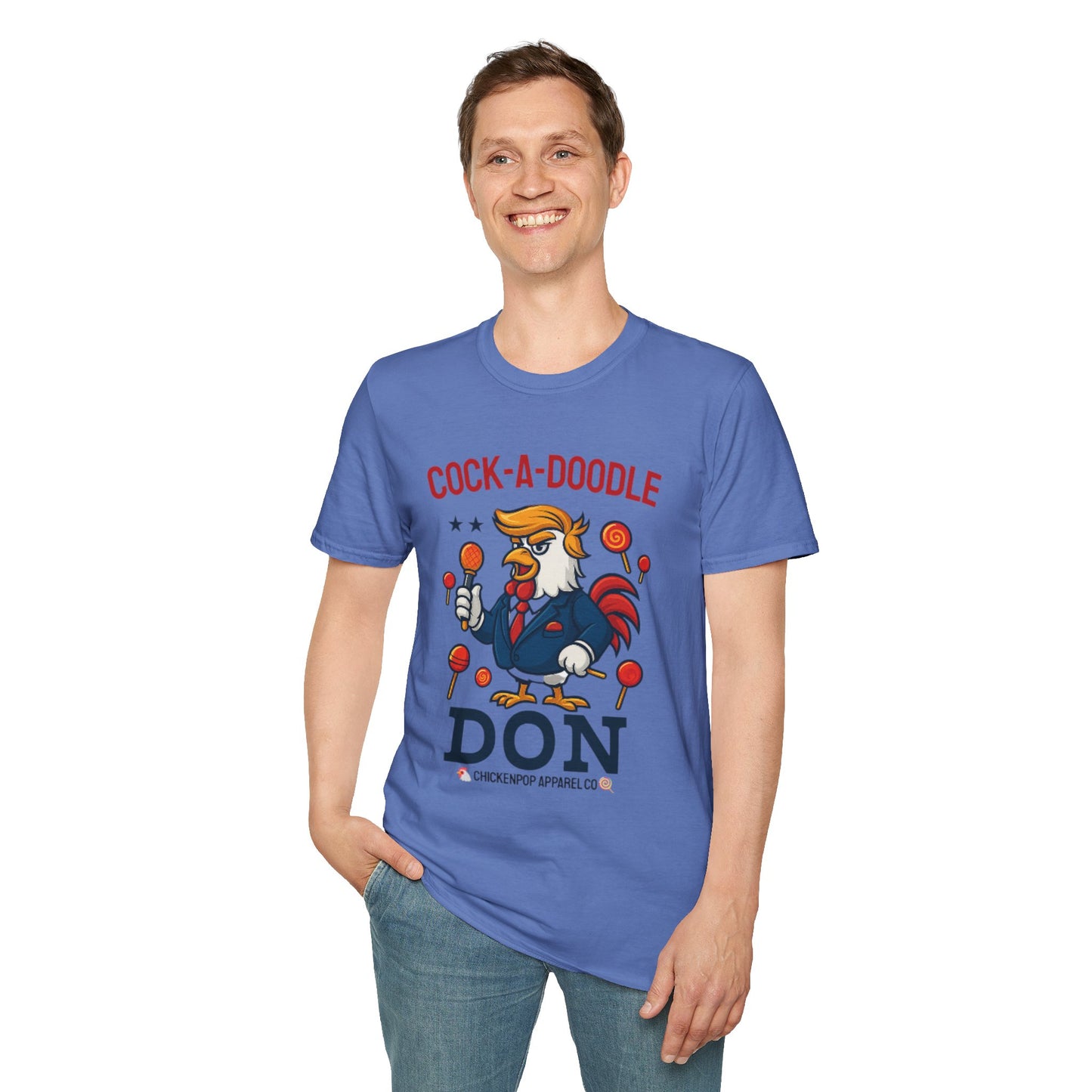 Cock-a-Doodle-Don T-Shirt – Lollipop Drop Edition