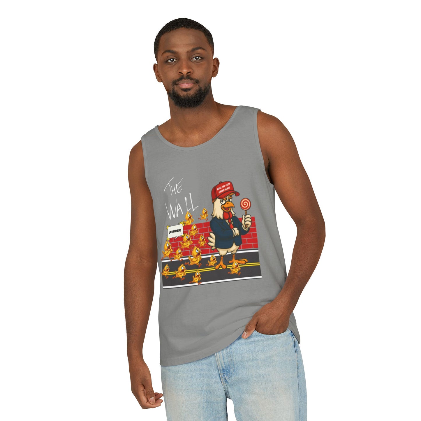 Another Chick Thru The Wall| Political Satire Sleeveless Tee