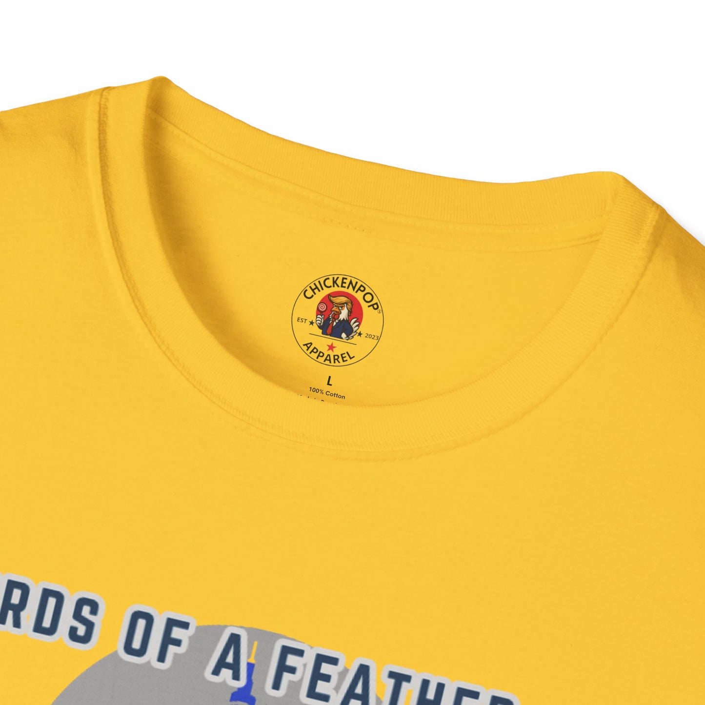 Birds of a Feather Storm Together T-Shirt – Funny Political Satire Tee for Free Thinkers & Rebel Minds