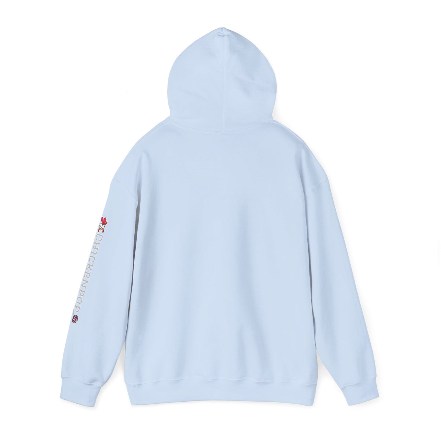 Pride Month Hoodie – ChickenPop Apparel | Rainbow Logo with Coop Daddy – Unisex LGBTQ+ Sweatshirt