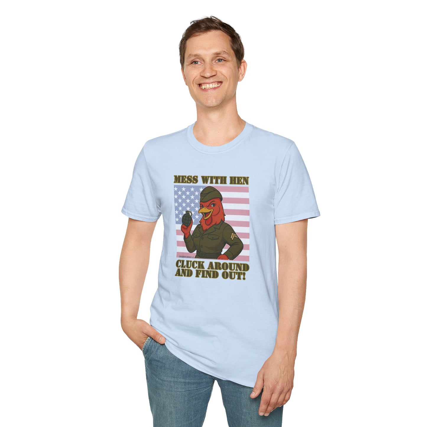 Mess With Hen T-Shirt – Fierce Funny Chicken Tee for Bold Women with Attitude | ChickenPop Apparel