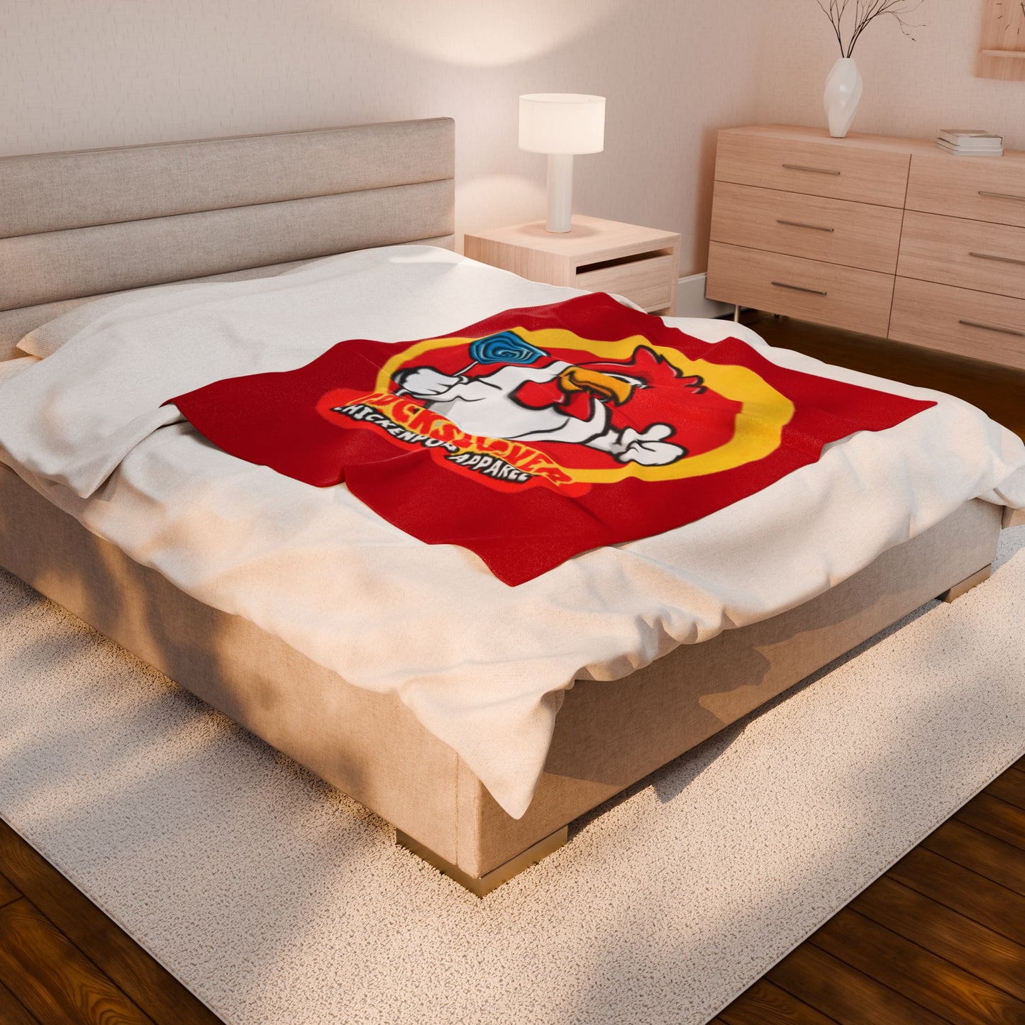 Coop Daddy Signature “Cocksucker” Velveteen Blanket – Cozy Meets Controversial