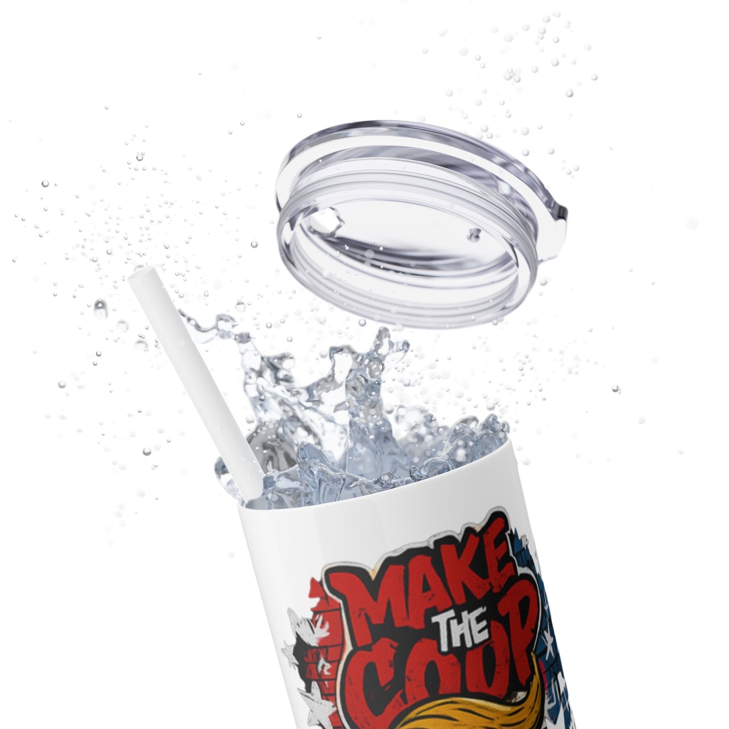 Make the Coop Great Again Cock-a-Doodle Don 20 oz. Tumbler with straw Gifts, Summer Vibes, Party Essentials