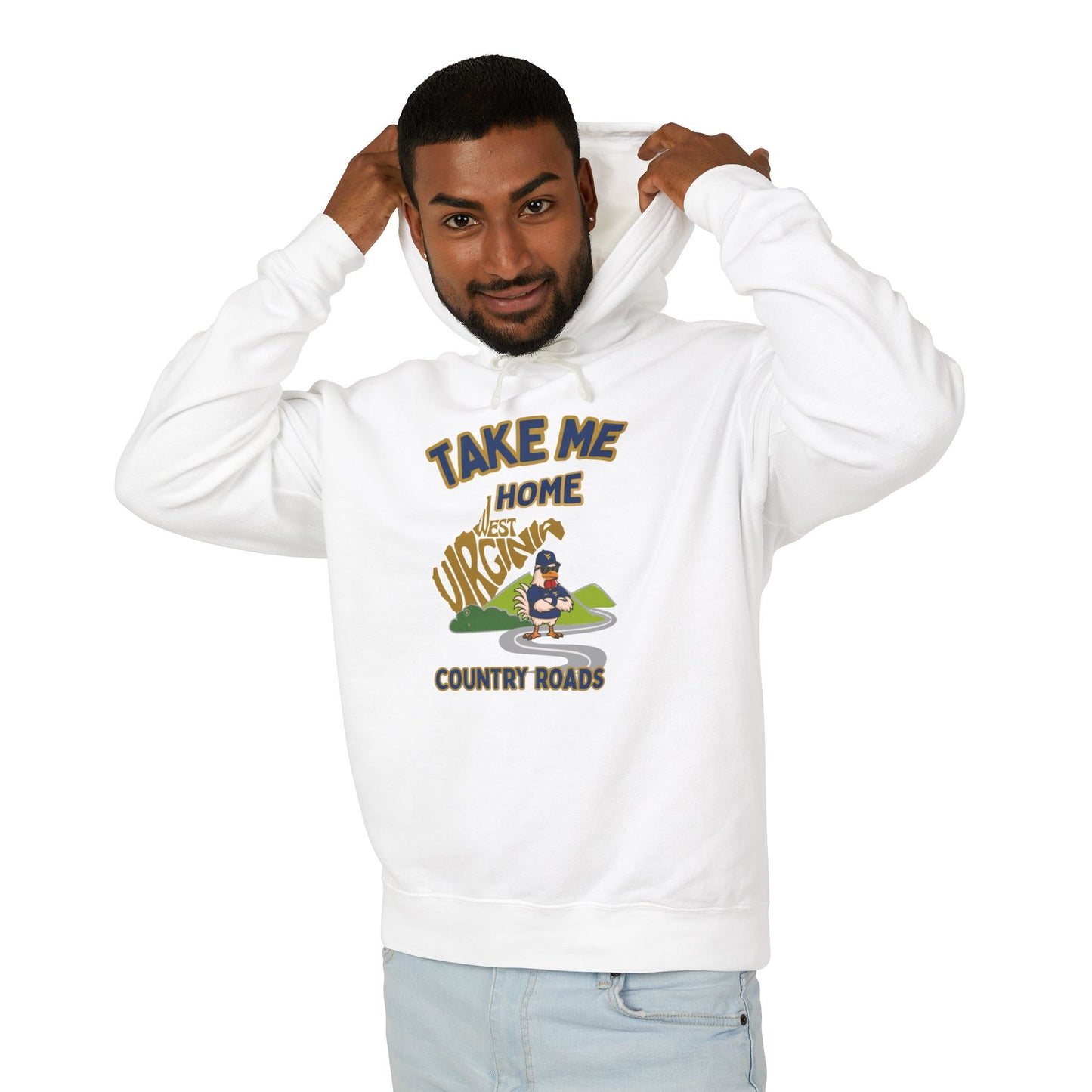 🎶Take Me Home Country Roads 🎵 Hoodie – Bold Graphic Pullover with Relaxed Fit | Unisex Streetwear