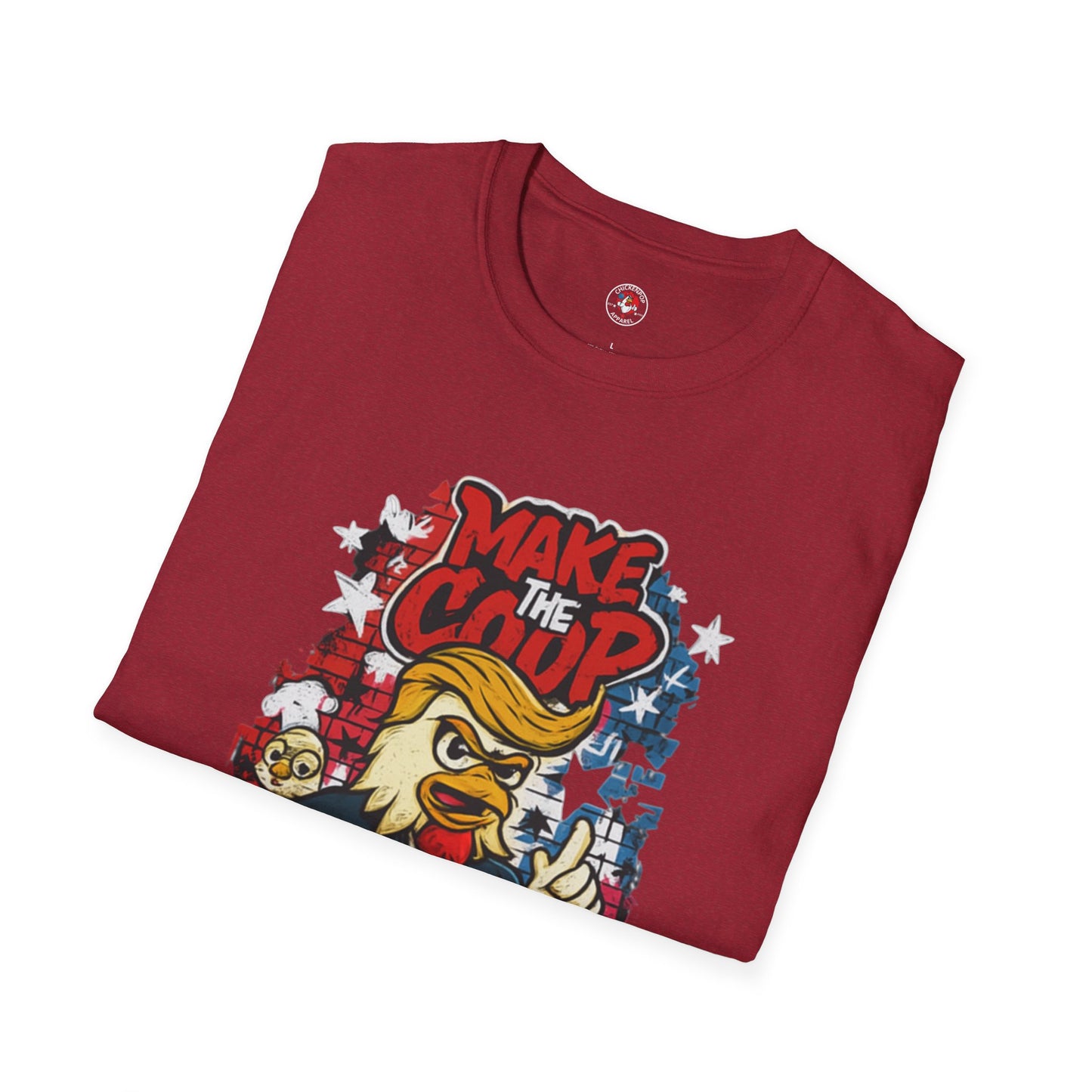Cock-a-doodle-Don T-Shirt β Make the Coop Great Again | Funny Political Chicken Shirt by ChickenPop Apparel