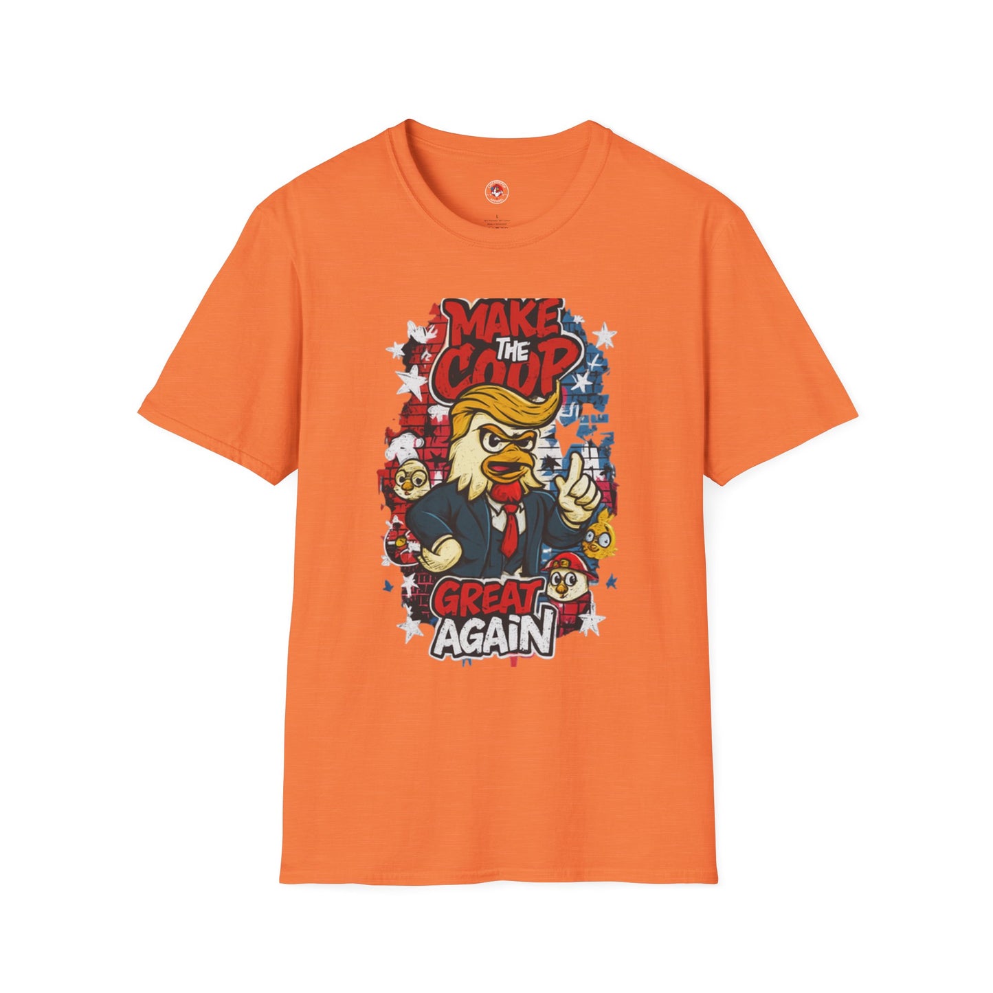 Cock-a-doodle-Don T-Shirt β Make the Coop Great Again | Funny Political Chicken Shirt by ChickenPop Apparel