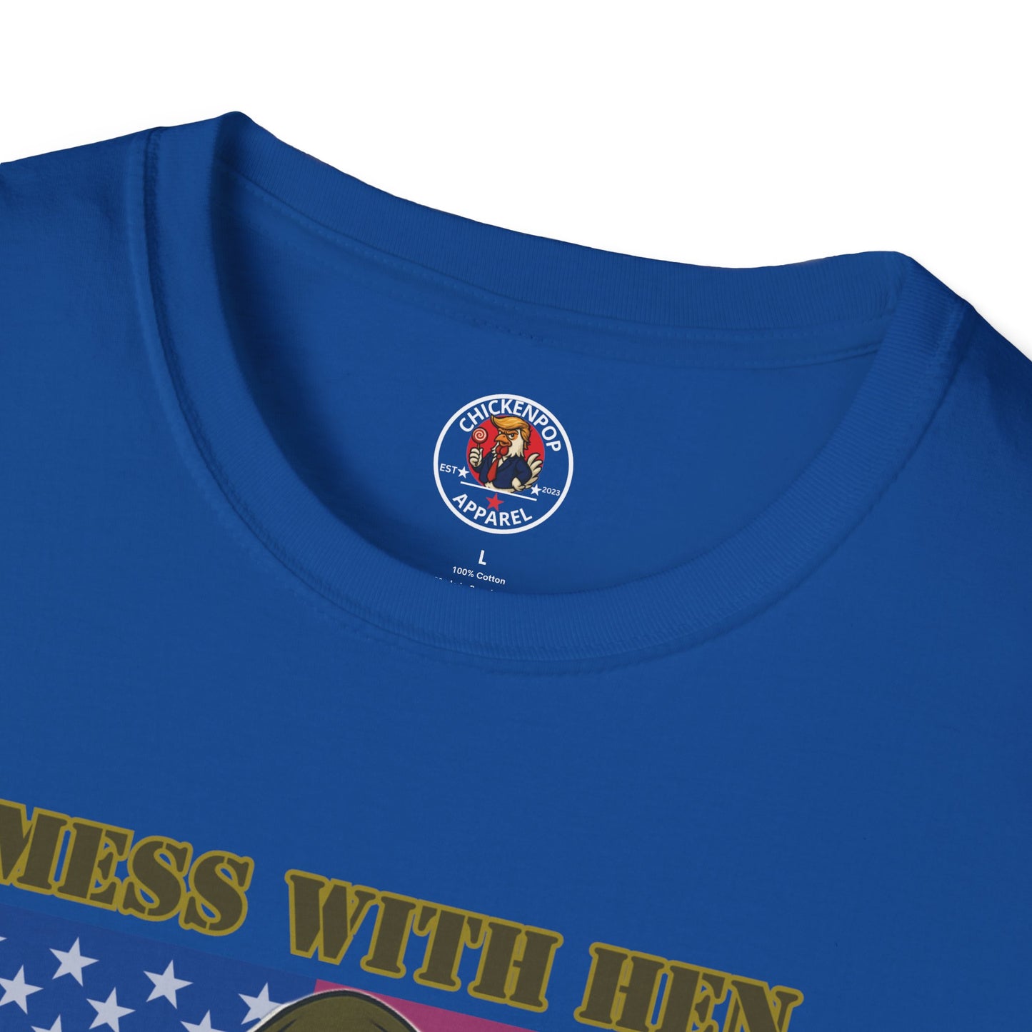 Mess With Hen T-Shirt – Fierce Funny Chicken Tee for Bold Women with Attitude | ChickenPop Apparel