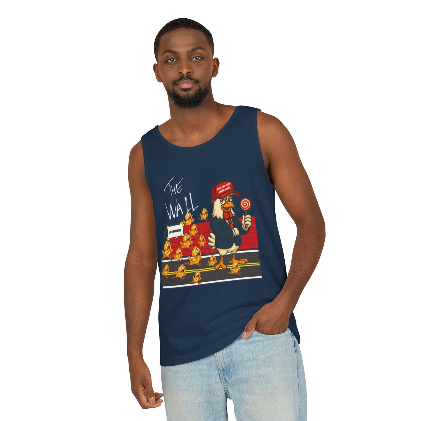 Another Chick Thru The Wall| Political Satire Sleeveless Tee