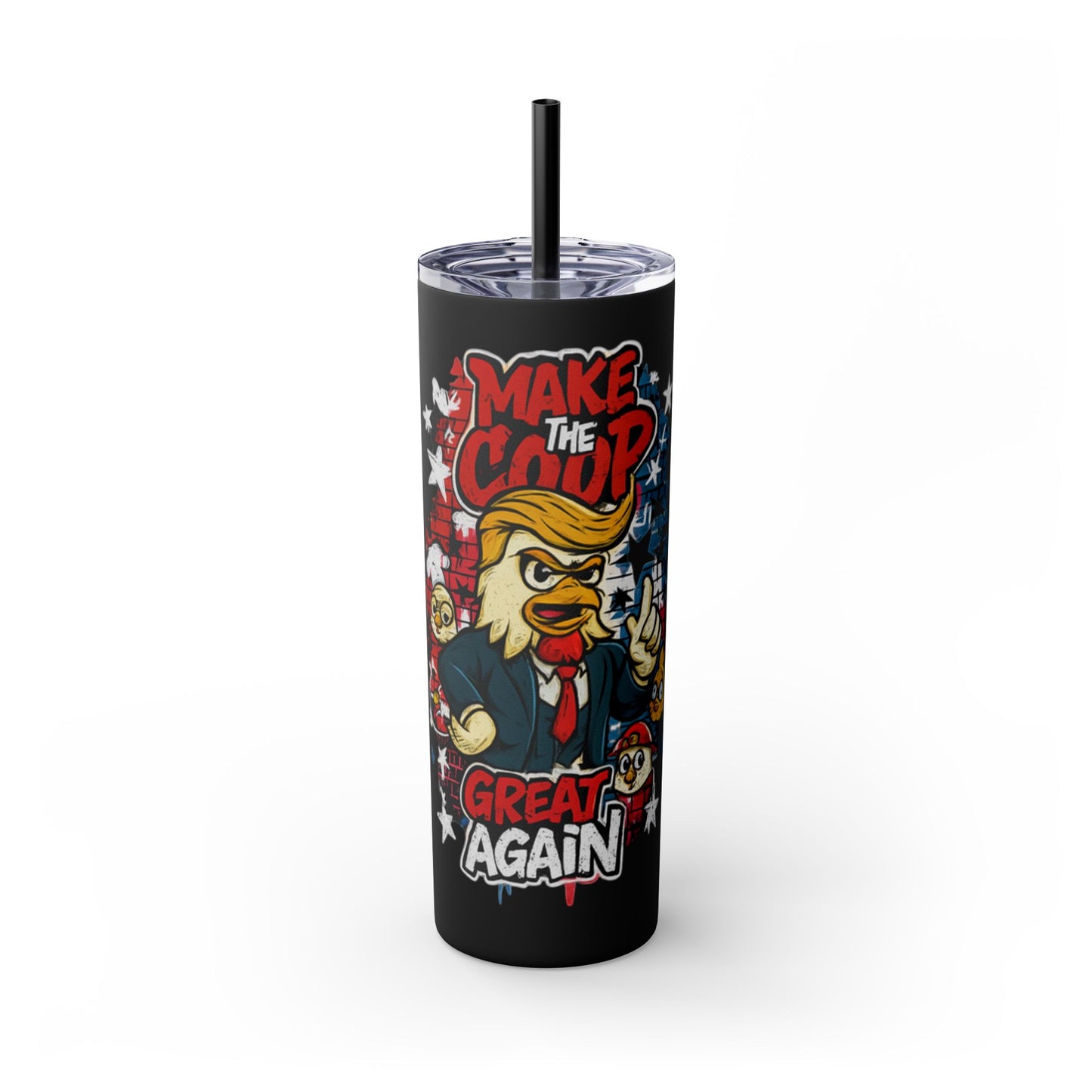 Make the Coop Great Again Cock-a-Doodle Don 20 oz. Tumbler with straw Gifts, Summer Vibes, Party Essentials