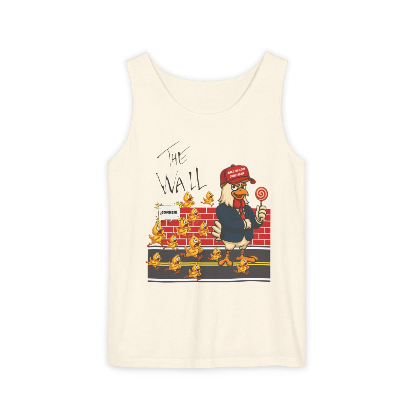 Another Chick Thru The Wall| Political Satire Sleeveless Tee