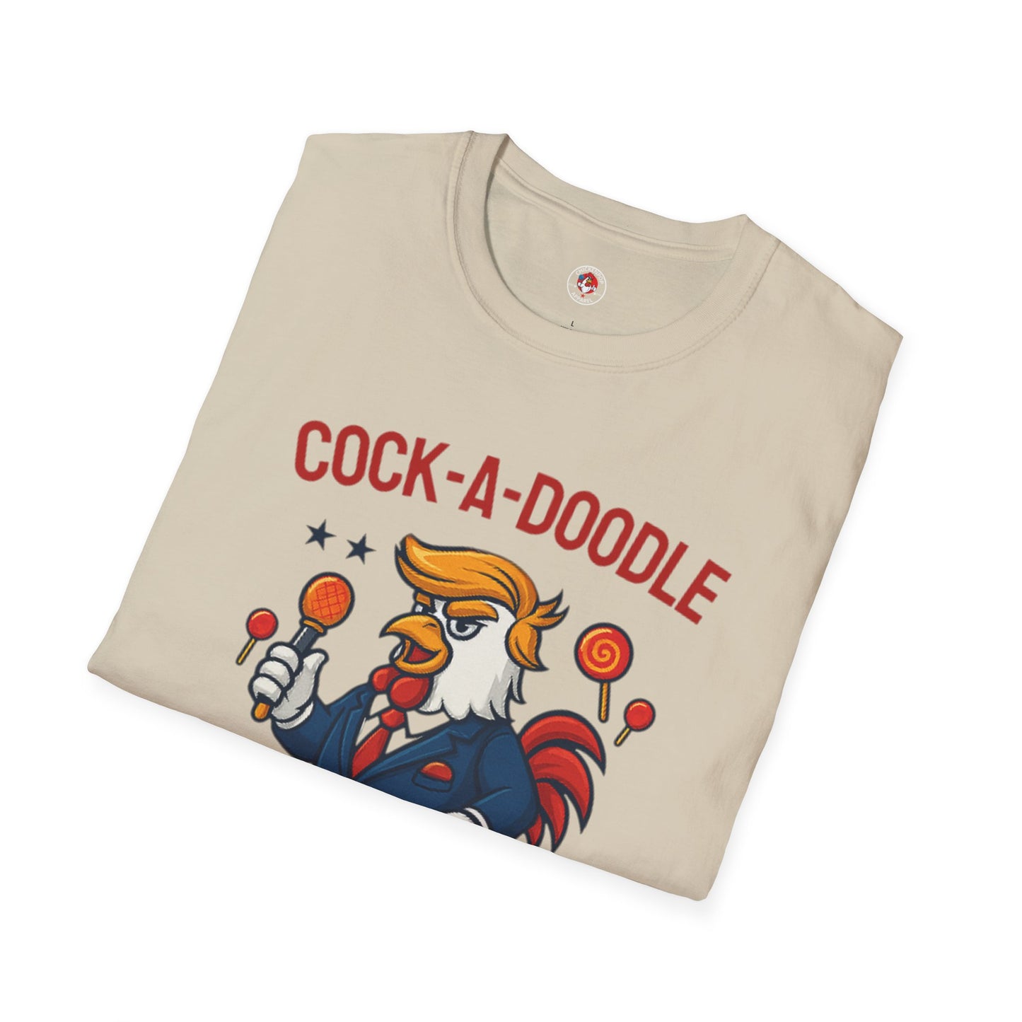Cock-a-Doodle-Don T-Shirt – Lollipop Drop Edition