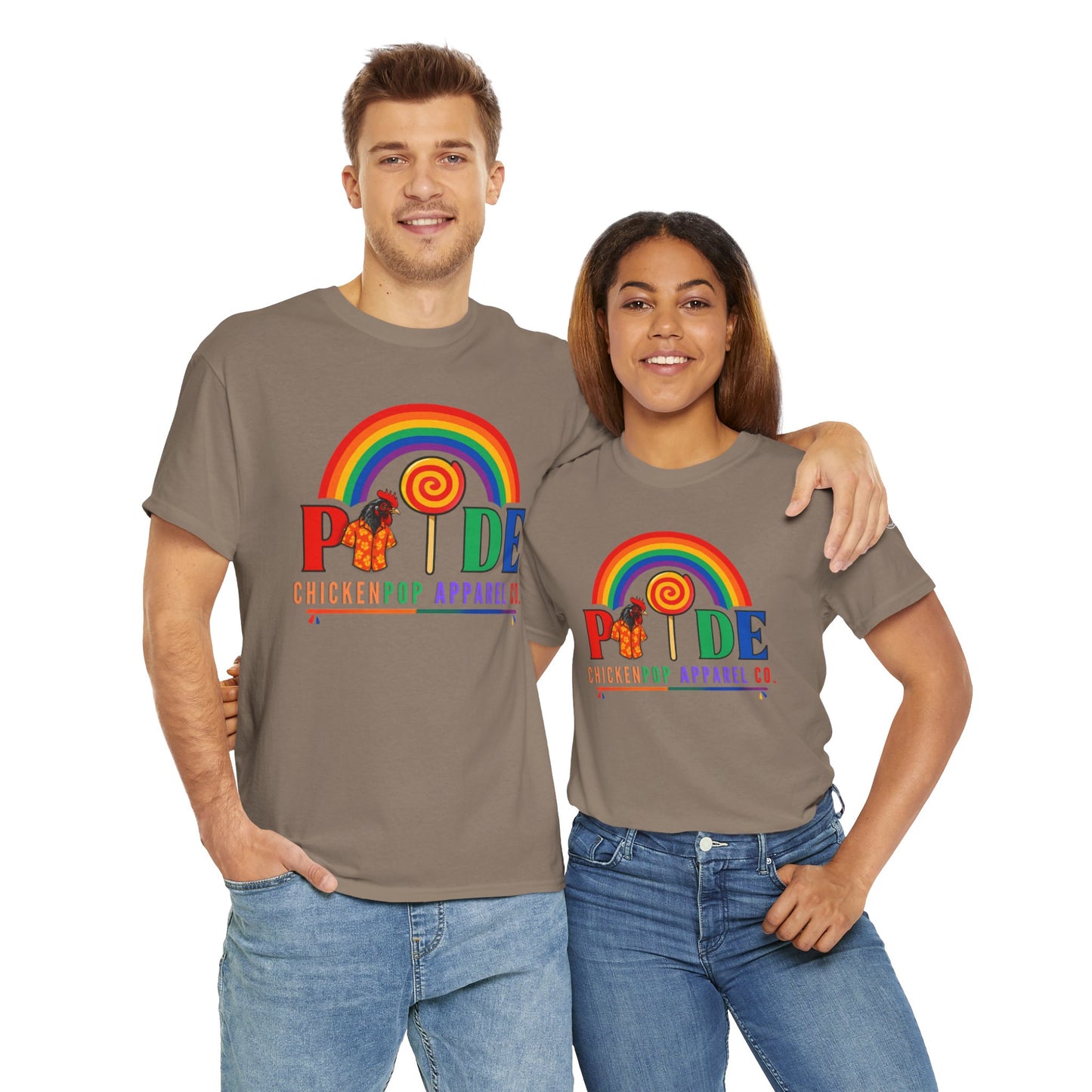 Big Chick Energy Pride Edition Tee - Coop Daddy Swings Both Ways (Unisex)