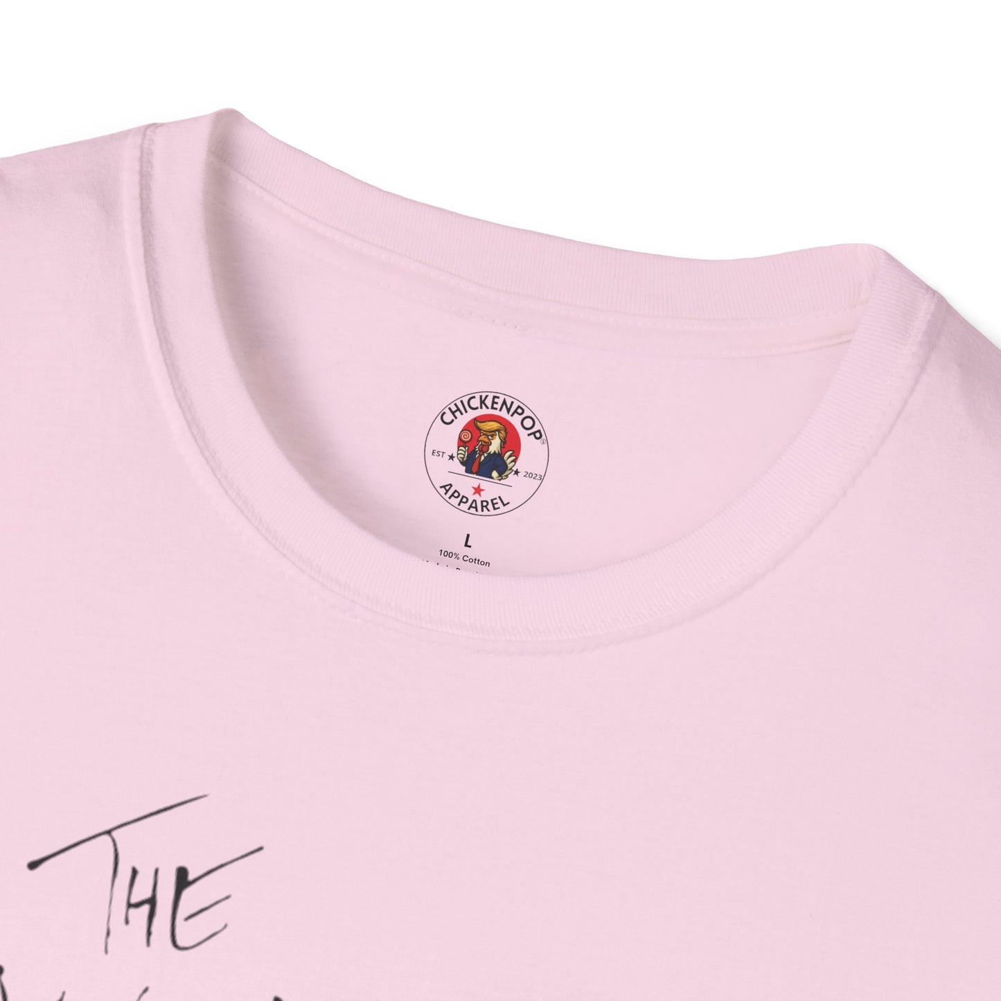 Another Chick Thru The Wall | Funny Political Chicken Graphic Tee – Cock-a-Doodle-Don Collection