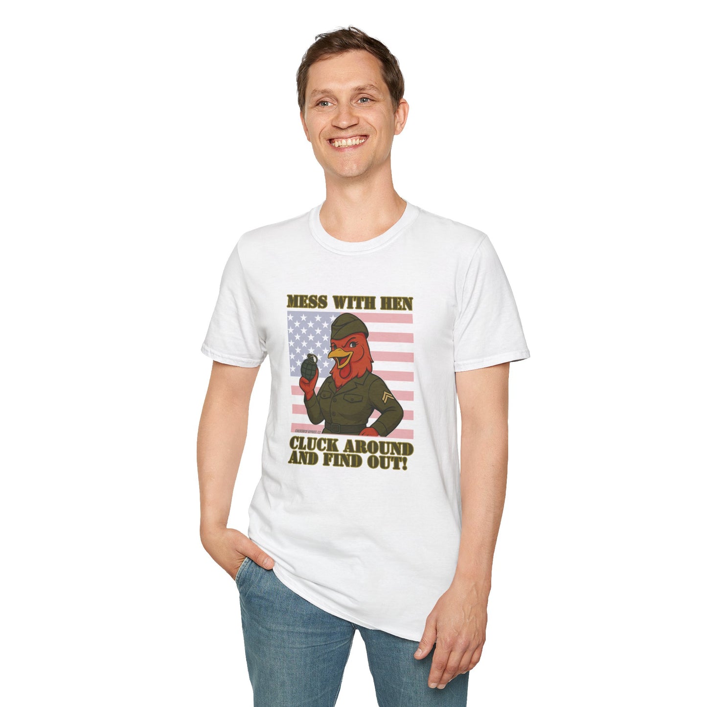 Mess With Hen T-Shirt – Fierce Funny Chicken Tee for Bold Women with Attitude | ChickenPop Apparel