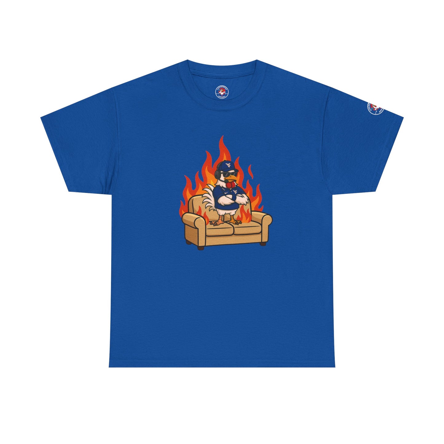 Big Rich Energy WV BURNIN' DOWN THE COUCH Graphic Tee 🔥Free Shipping🔥