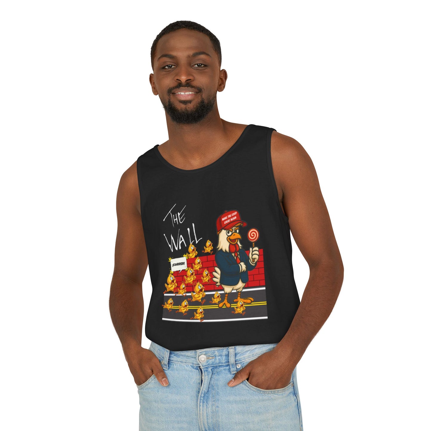 Another Chick Thru The Wall| Political Satire Sleeveless Tee