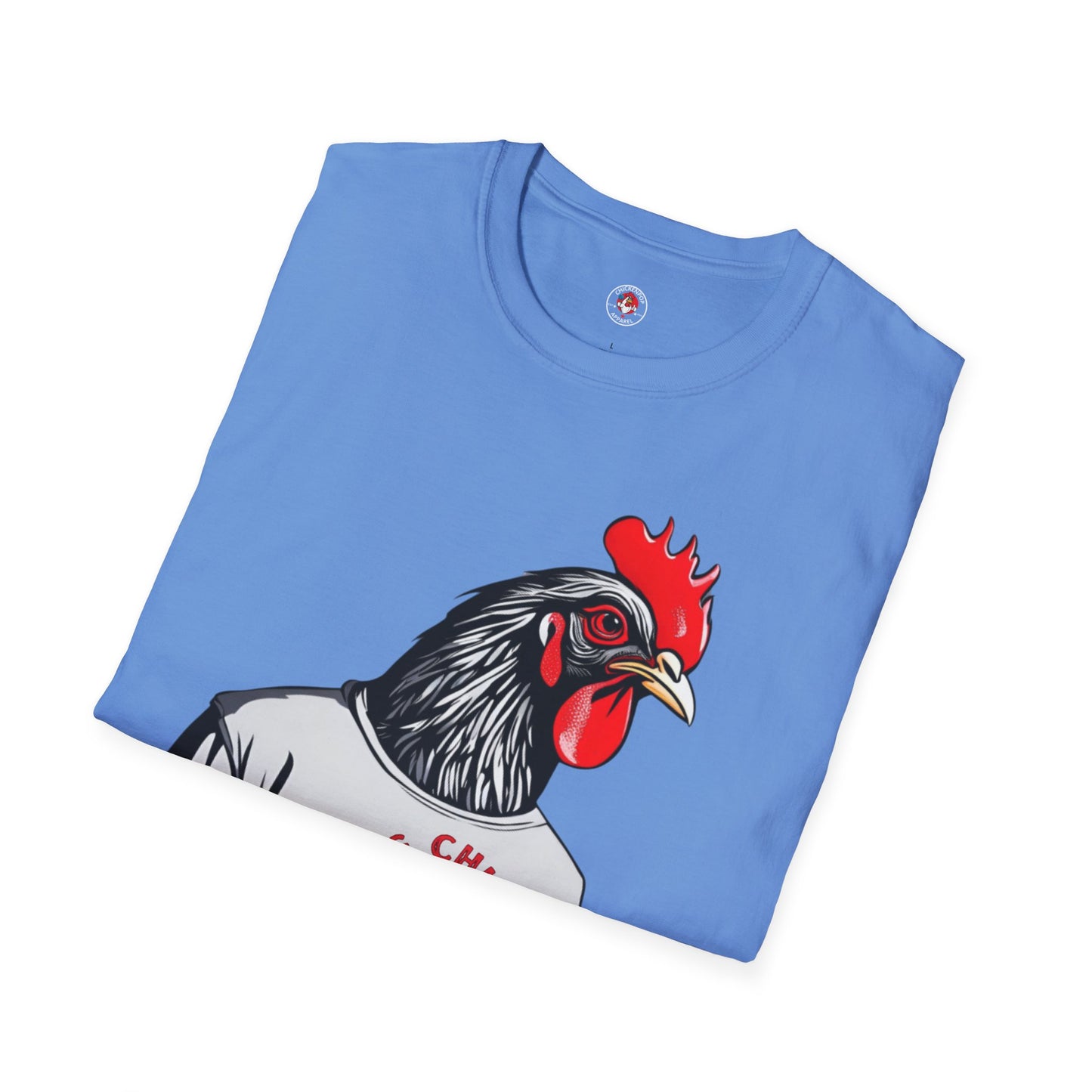 Big Chick Energy Giant Rooster Unisex Tee