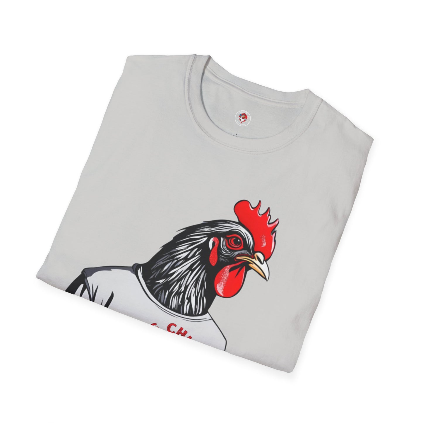 Big Chick Energy Giant Rooster Unisex Tee