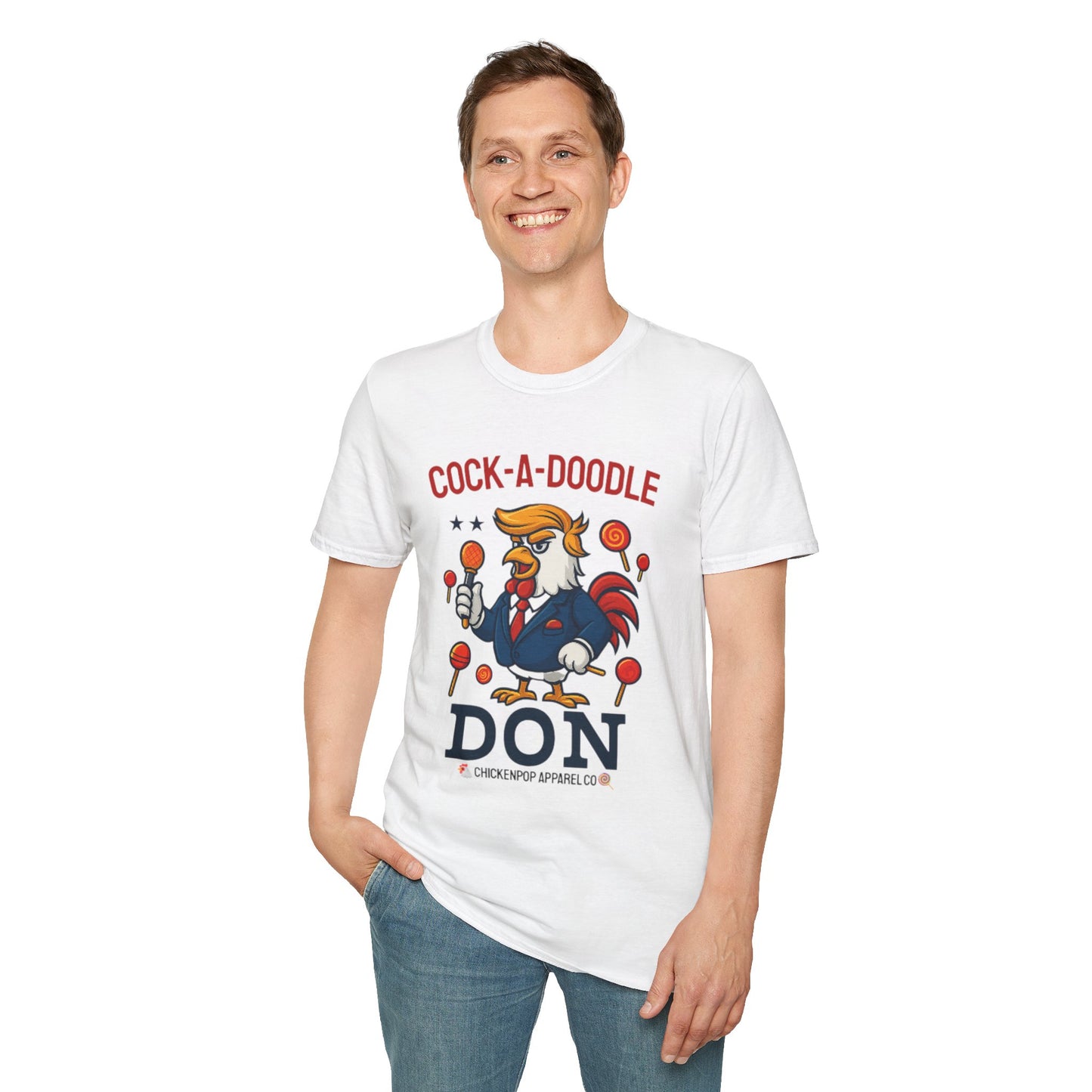 Cock-a-Doodle-Don T-Shirt – Lollipop Drop Edition