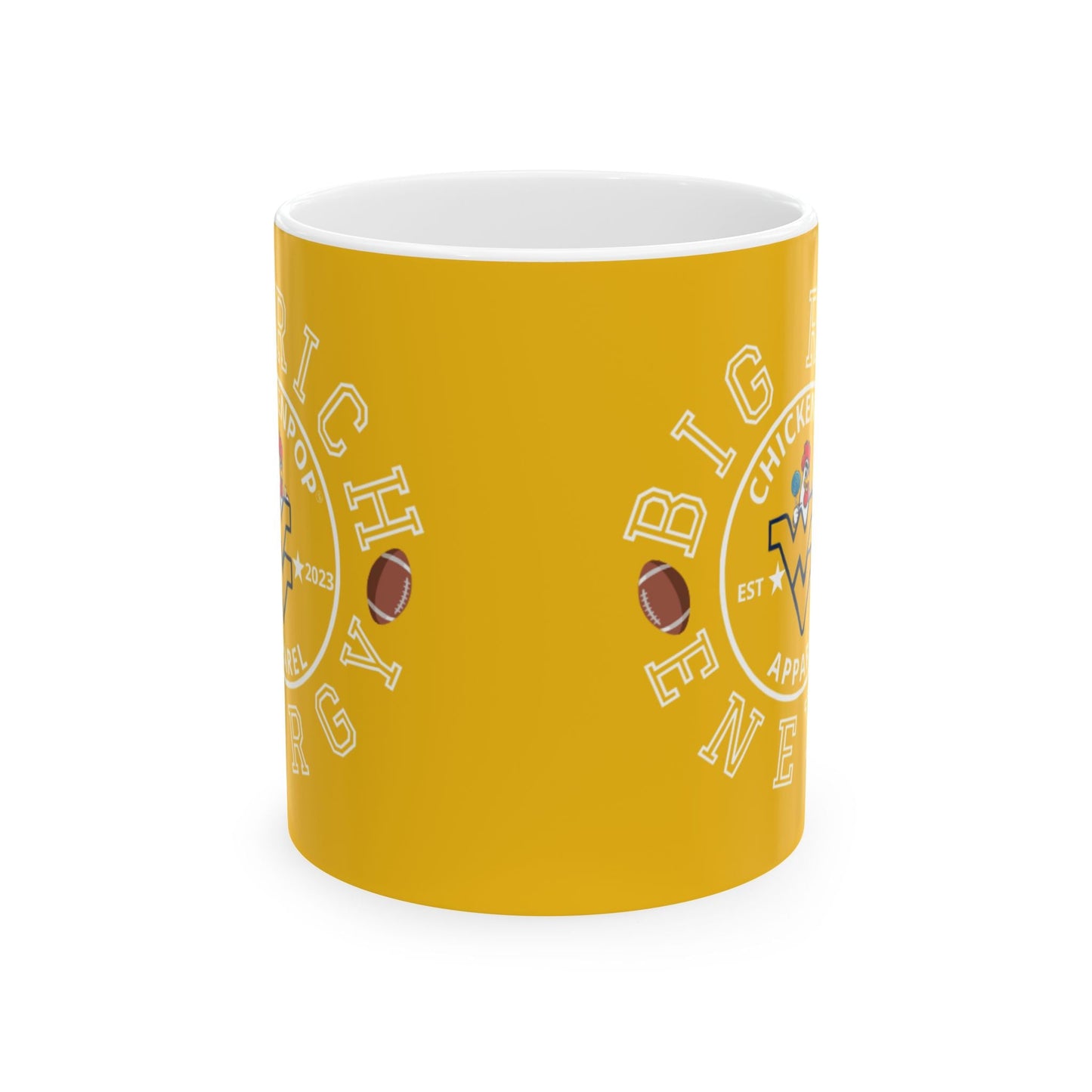 Big Rich Energy Mug | WV-Inspired | Fuel Your Hustle - Gold