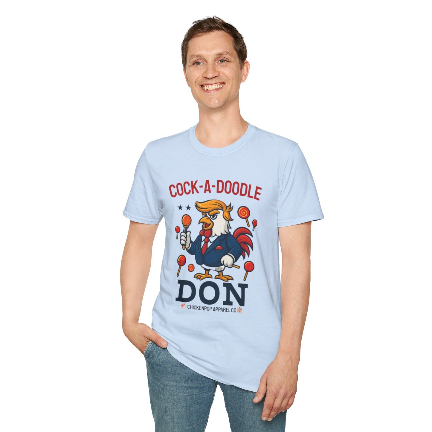 Cock-a-Doodle-Don T-Shirt – Lollipop Drop Edition