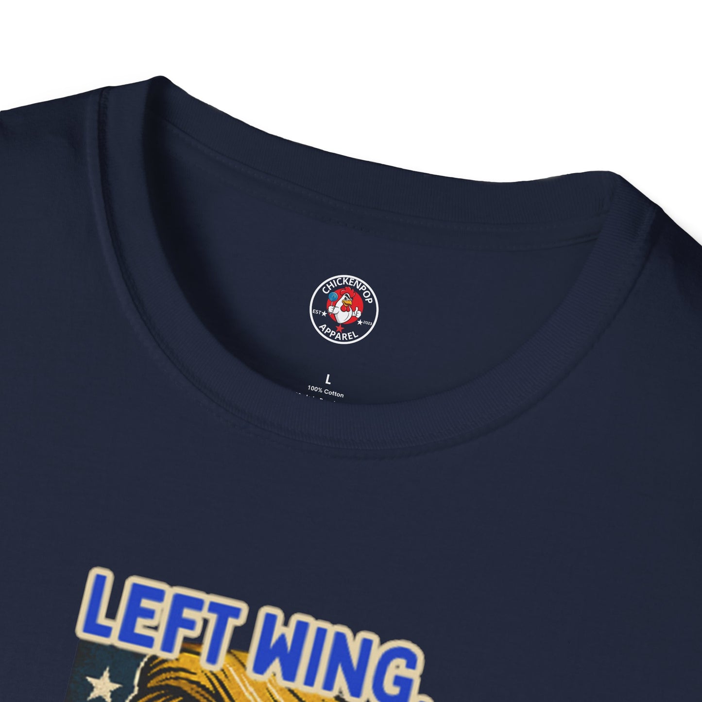Cock-a-Doodle-Don "Left Wing. Right Wing. Same Coop." Political Satire Tee – Unisex Graphic T-Shirt