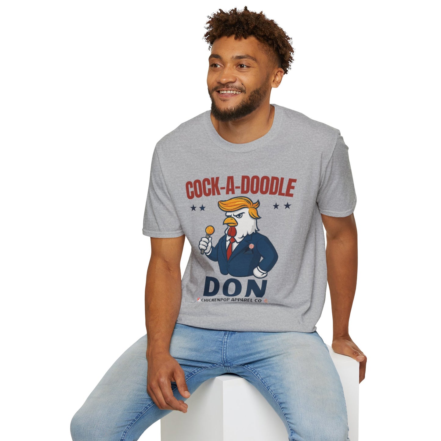 Cock-a-Doodle-Don T-Shirt – Pocket Pop Edition