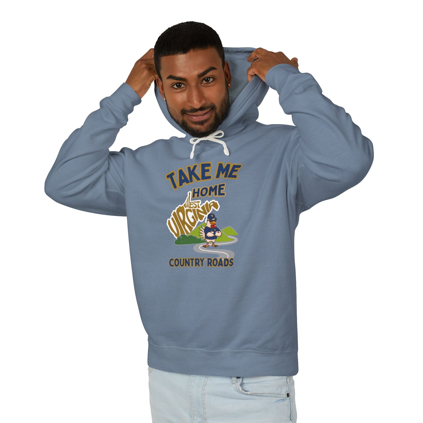 🎶Take Me Home Country Roads 🎵 Hoodie – Bold Graphic Pullover with Relaxed Fit | Unisex Streetwear