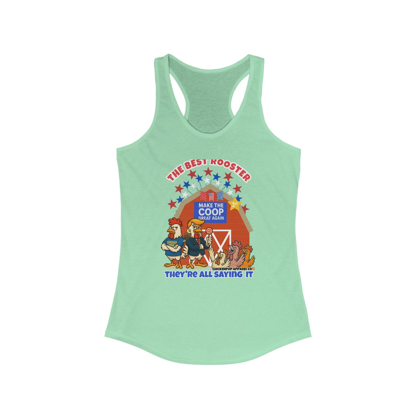 The Best Rooster Racerback Tank They're ALL Saying It