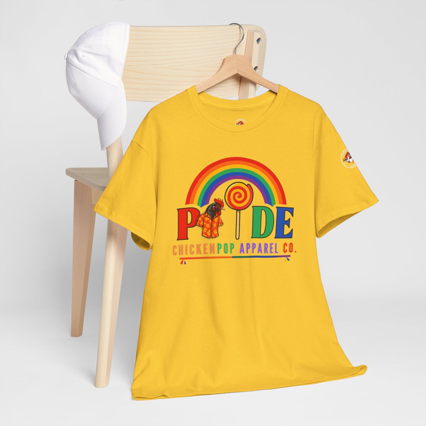 Big Chick Energy Pride Edition Tee - Coop Daddy Swings Both Ways (Unisex)