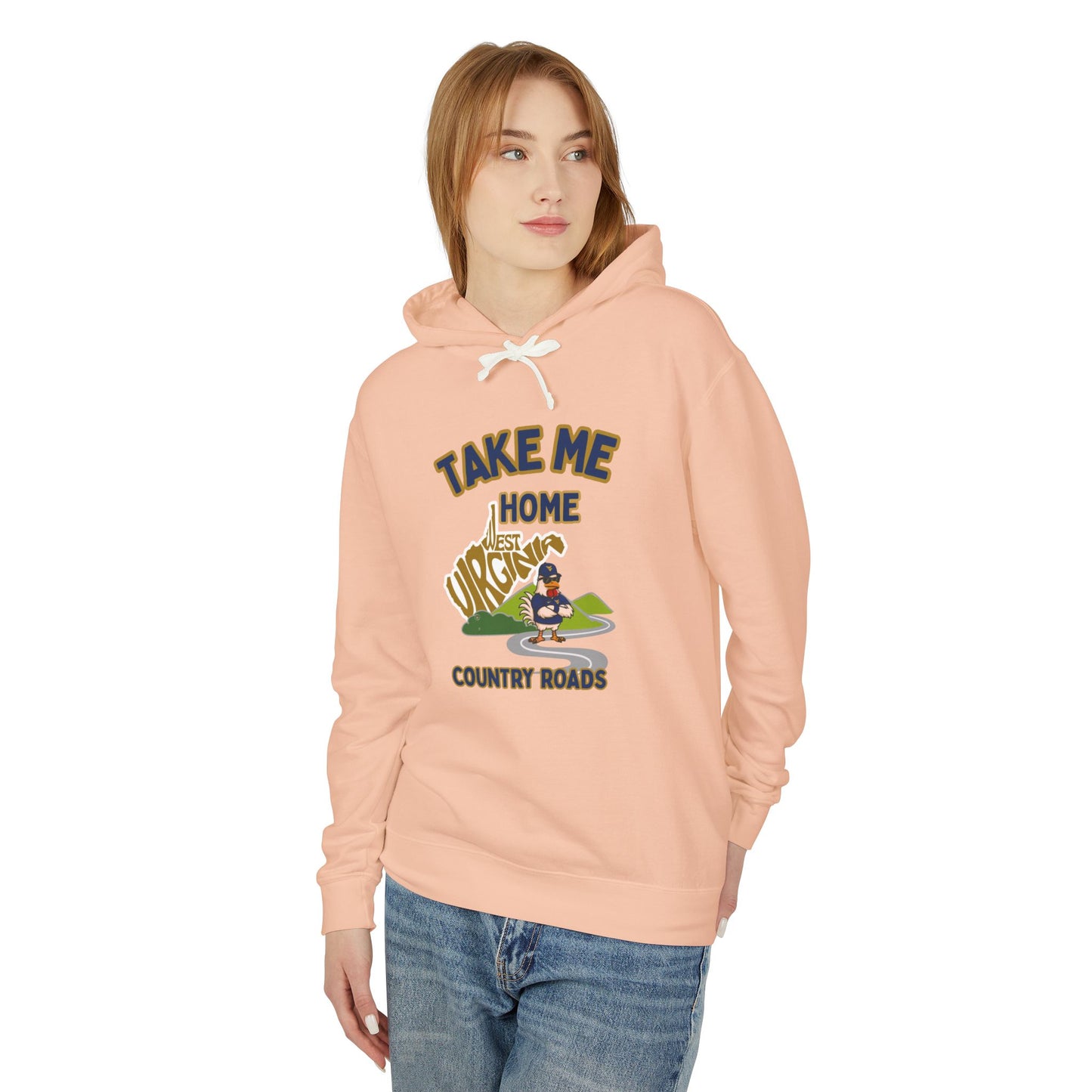 🎶Take Me Home Country Roads 🎵 Hoodie – Bold Graphic Pullover with Relaxed Fit | Unisex Streetwear