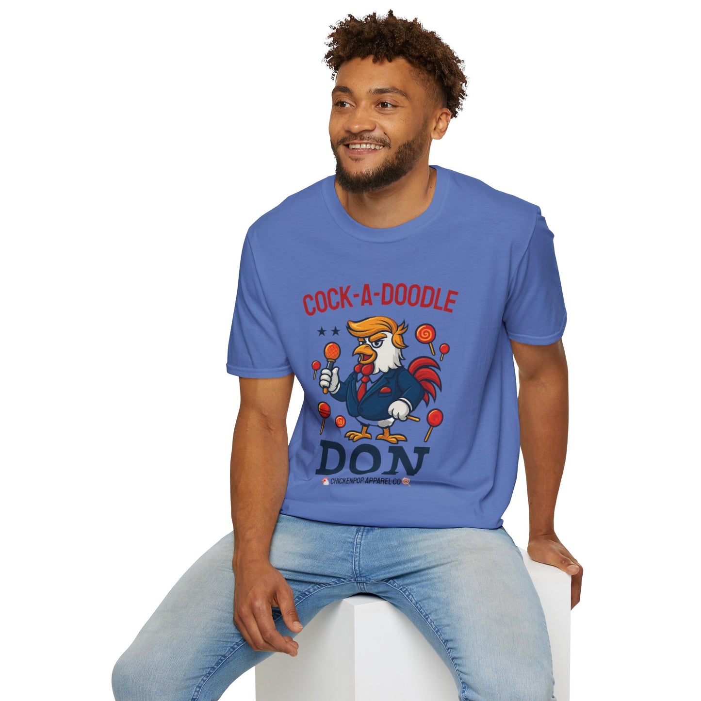Cock-a-Doodle-Don T-Shirt – Lollipop Drop Edition