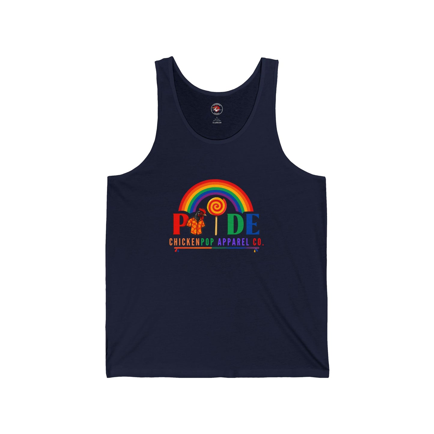 PRIDE Coop Daddy and Lolli Unisex Tank β Sleeveless, Shameless, & Full of Pride
